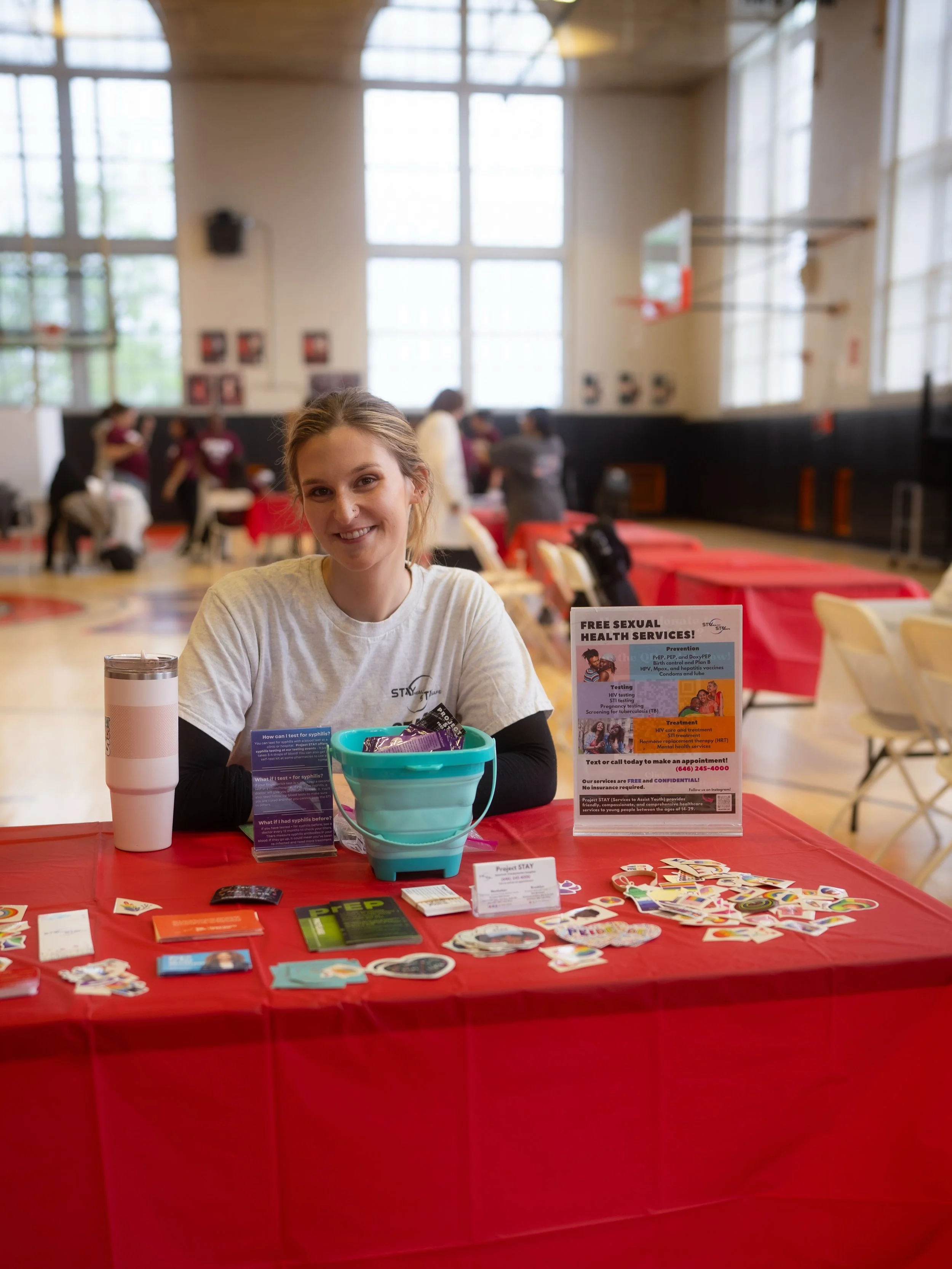 come !!! get !!! tested !!! with us !!!!

thanks to our friends at George Washington High School, @bopcamba @lgbtbrooklyn @lifeitselfevents and @redlightdisco for inviting us to offer HIV/STI screenings and seggual health education and these recent e