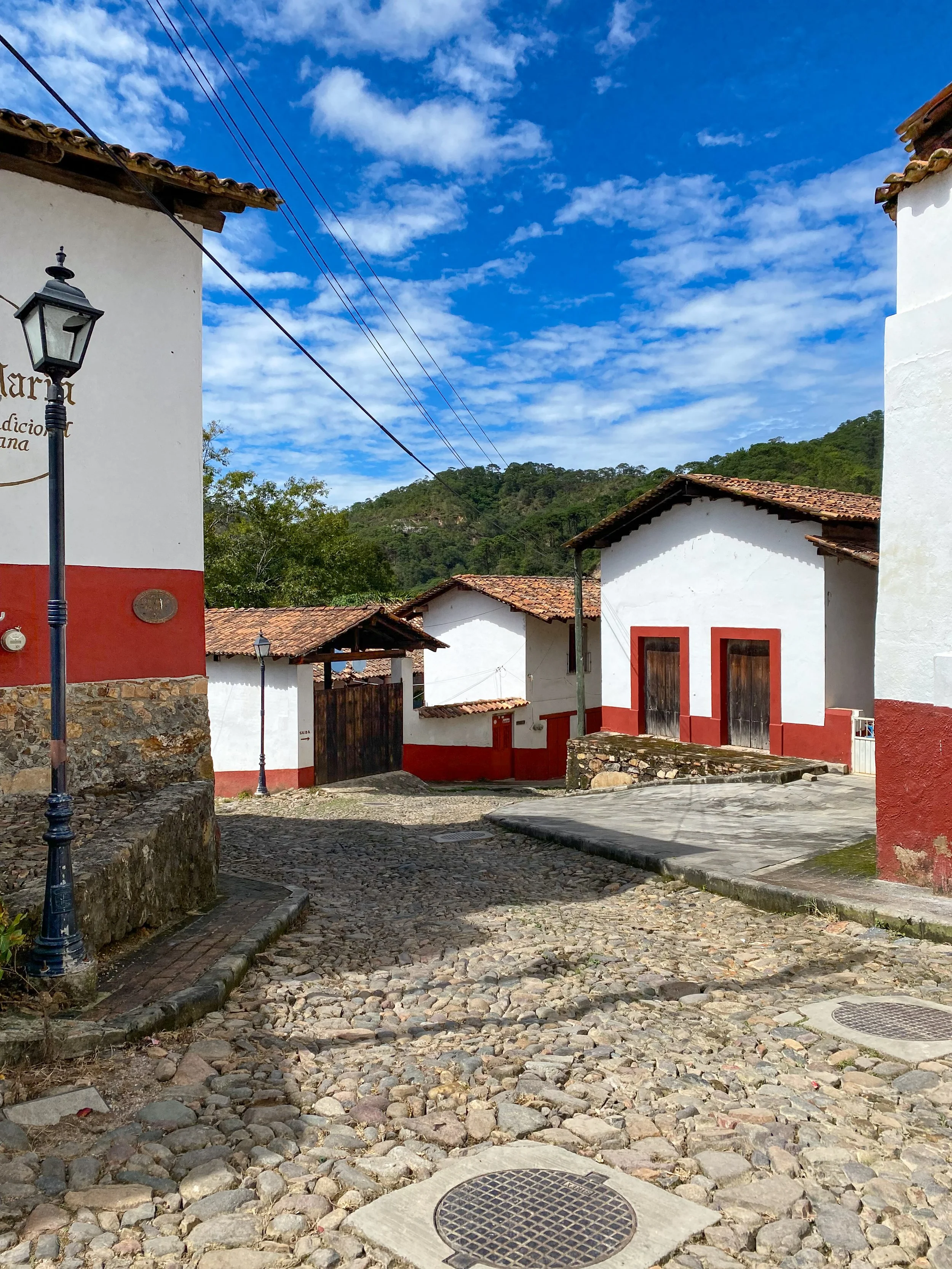 A Mining Town in the Sierra Madre Mountain Range