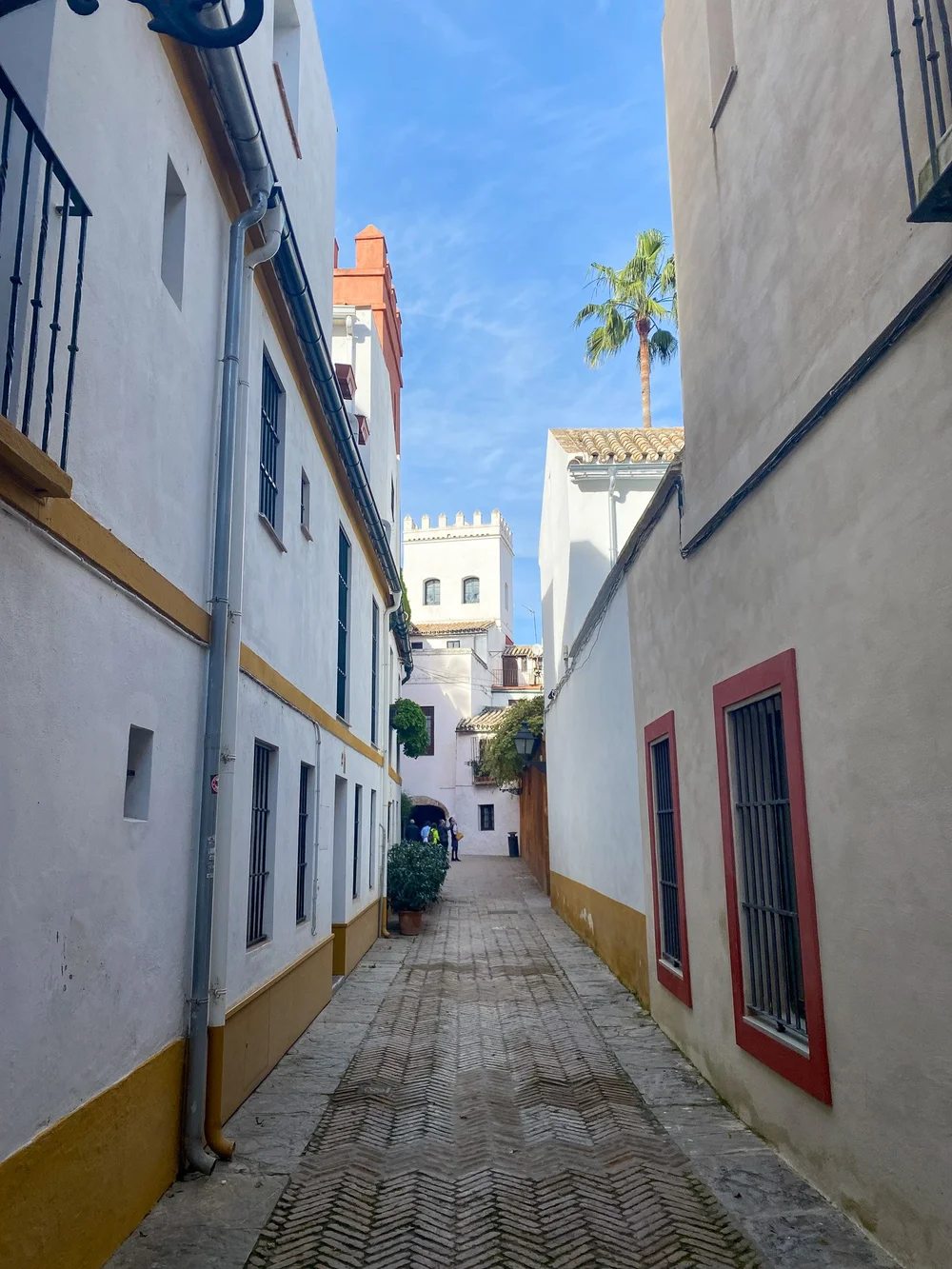Maze-Like Alleys in Santa Cruz, Seville
