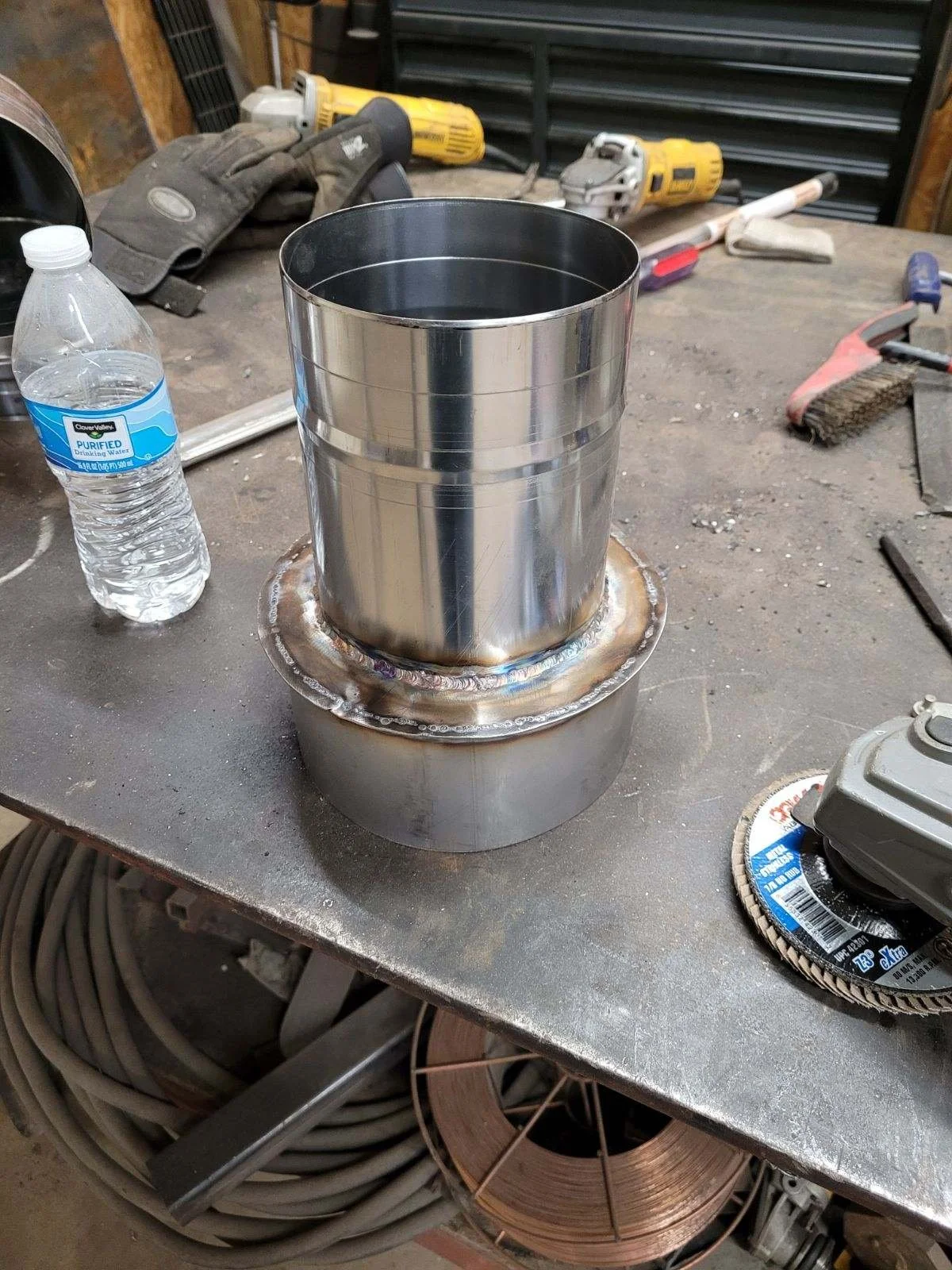 custom stainless vent stack