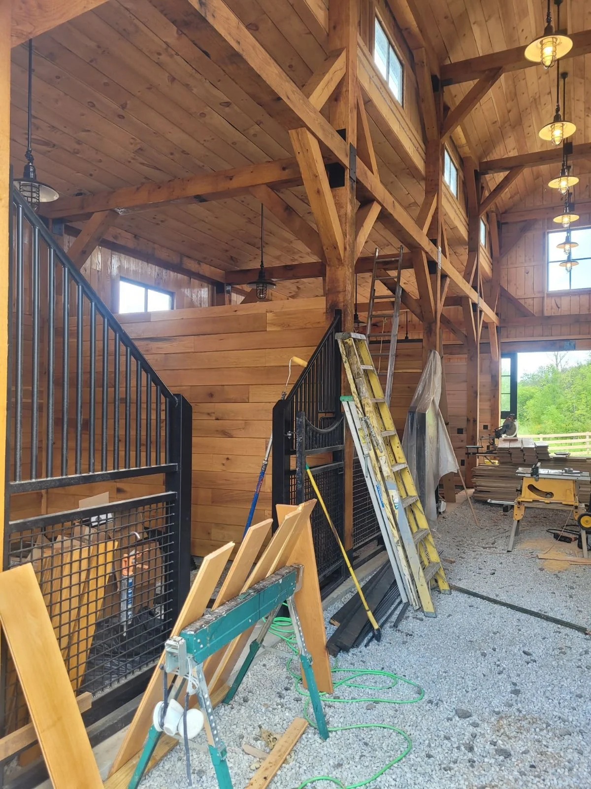 custom horse stall gates