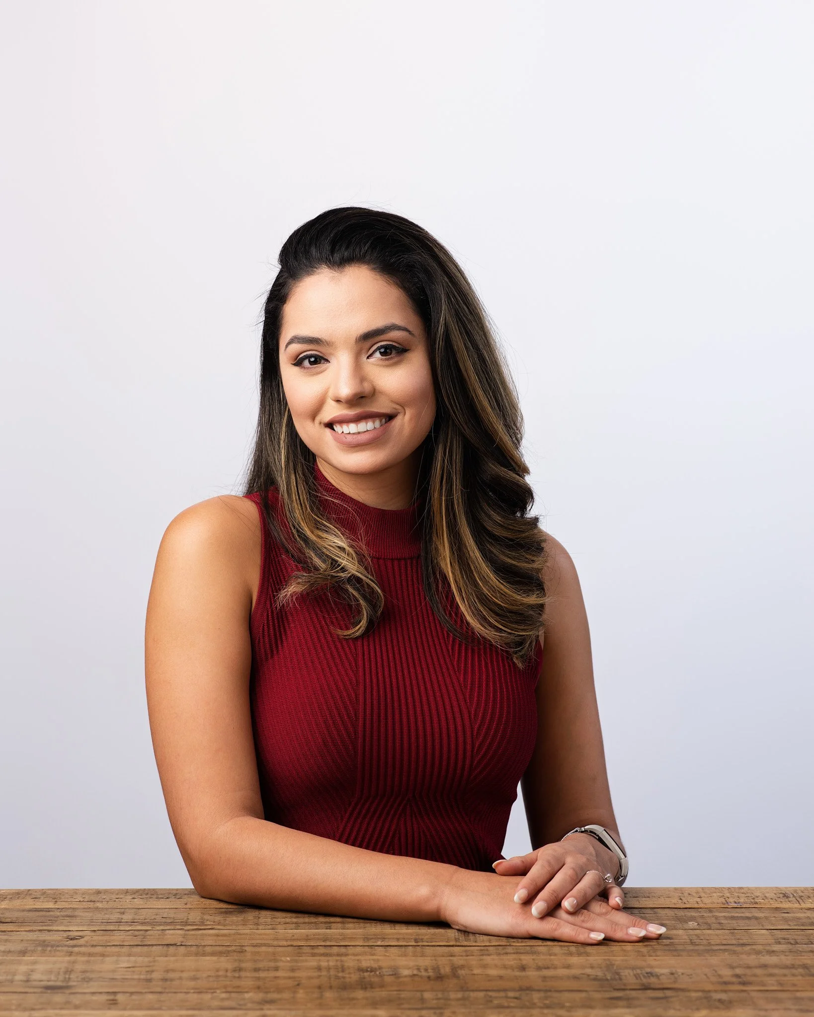 Brooklyn-based professional photographer capturing relaxed, modern corporate headshots for a tech company