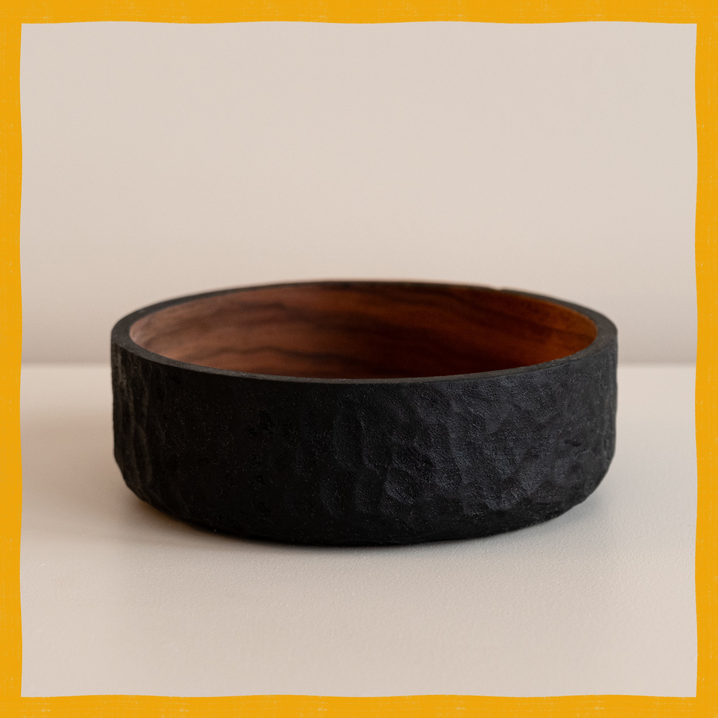 Textured & Blackened Cherry Bowl
