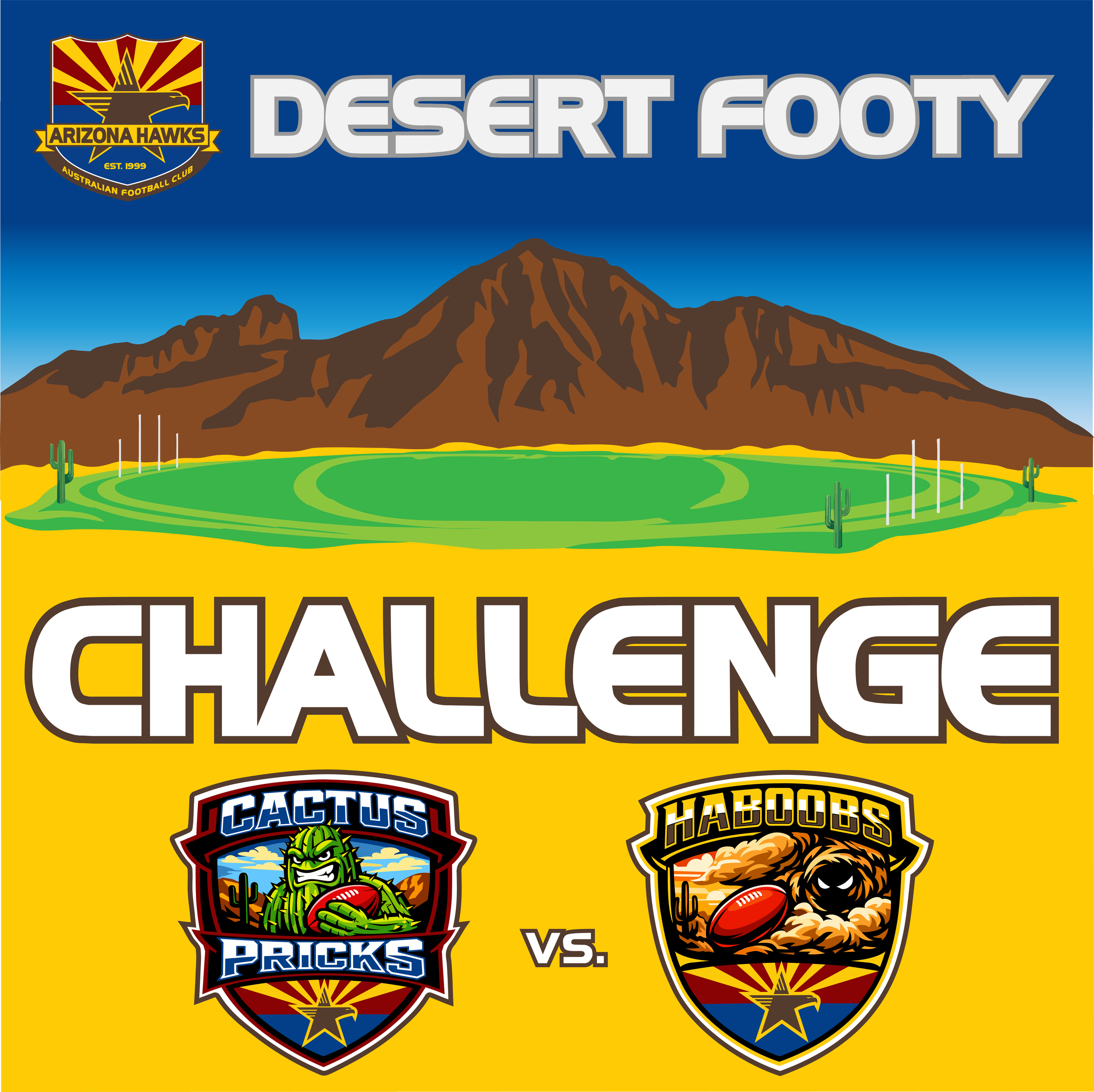 Desert Footy Challenge Round #2