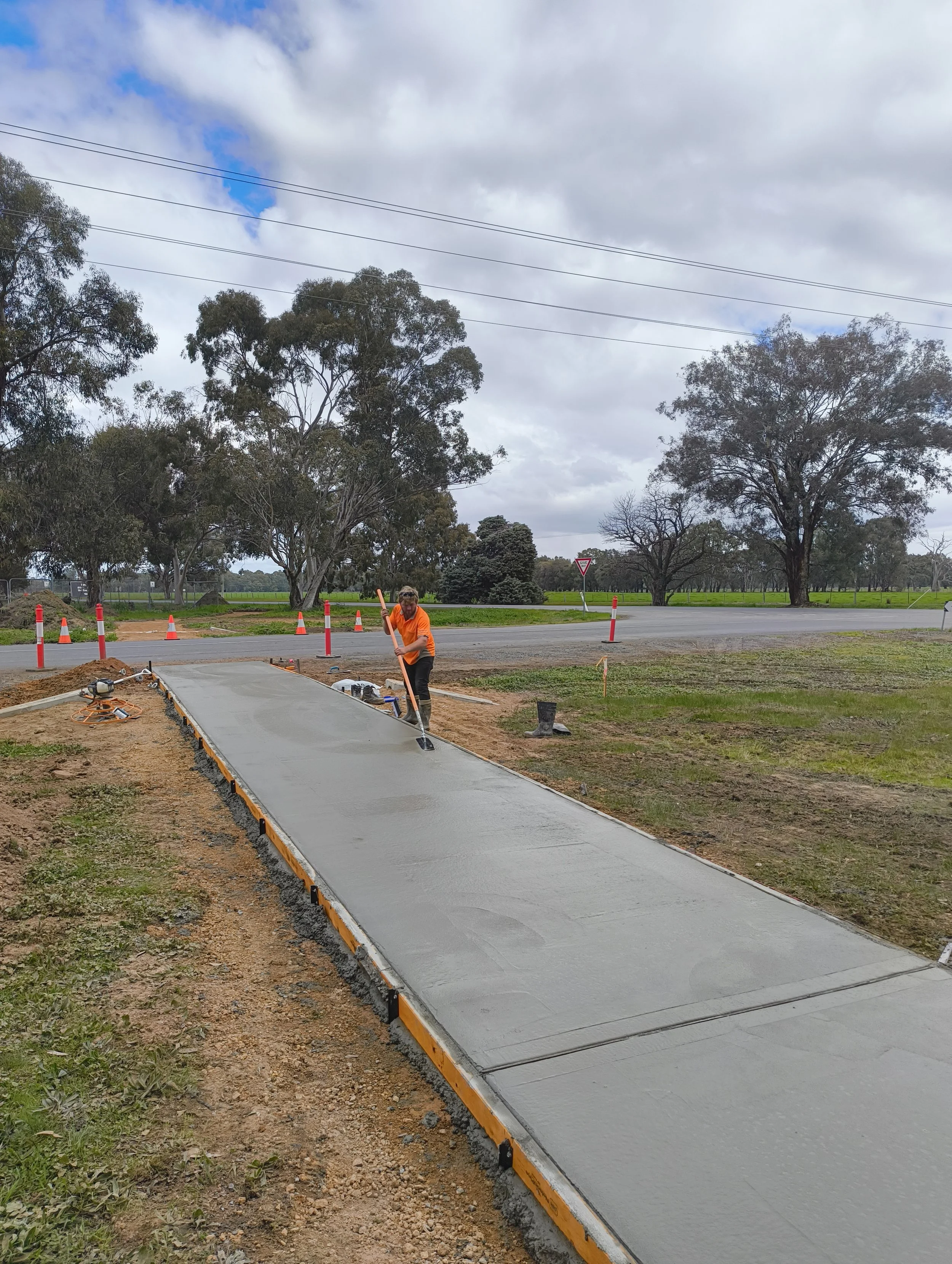 Shared Footpath Midland HWY Project Image