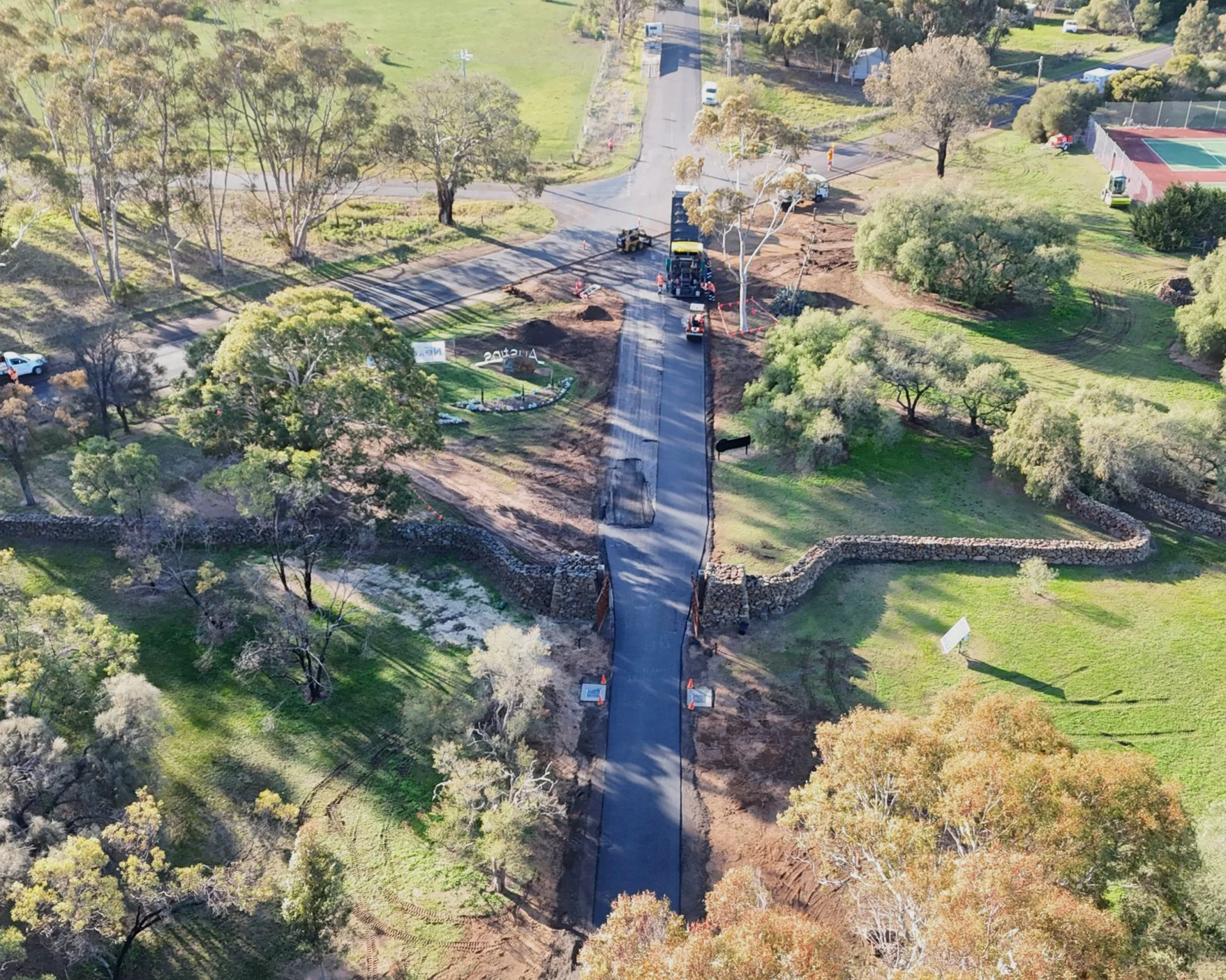 Project Photo Nexus Civil Austins Wines Road Upgrade