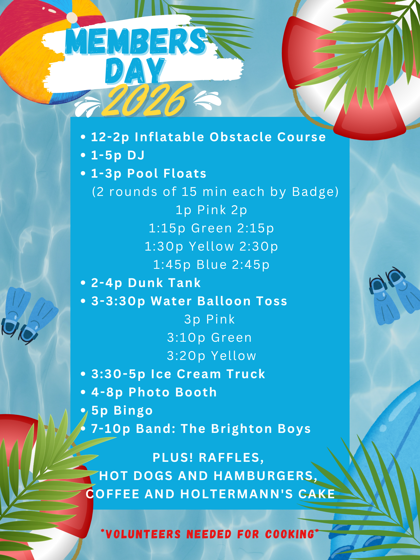 Members Day (No Guests) 