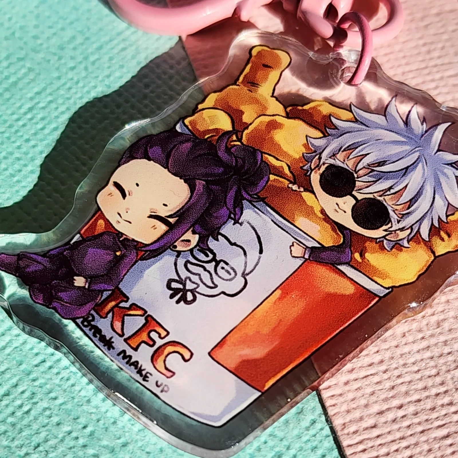 SatoSugu KFC Break/Make up Keychain