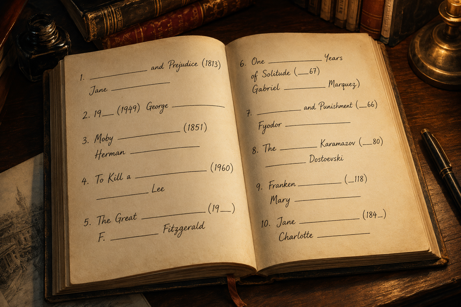 Fill in the Blanks Quiz