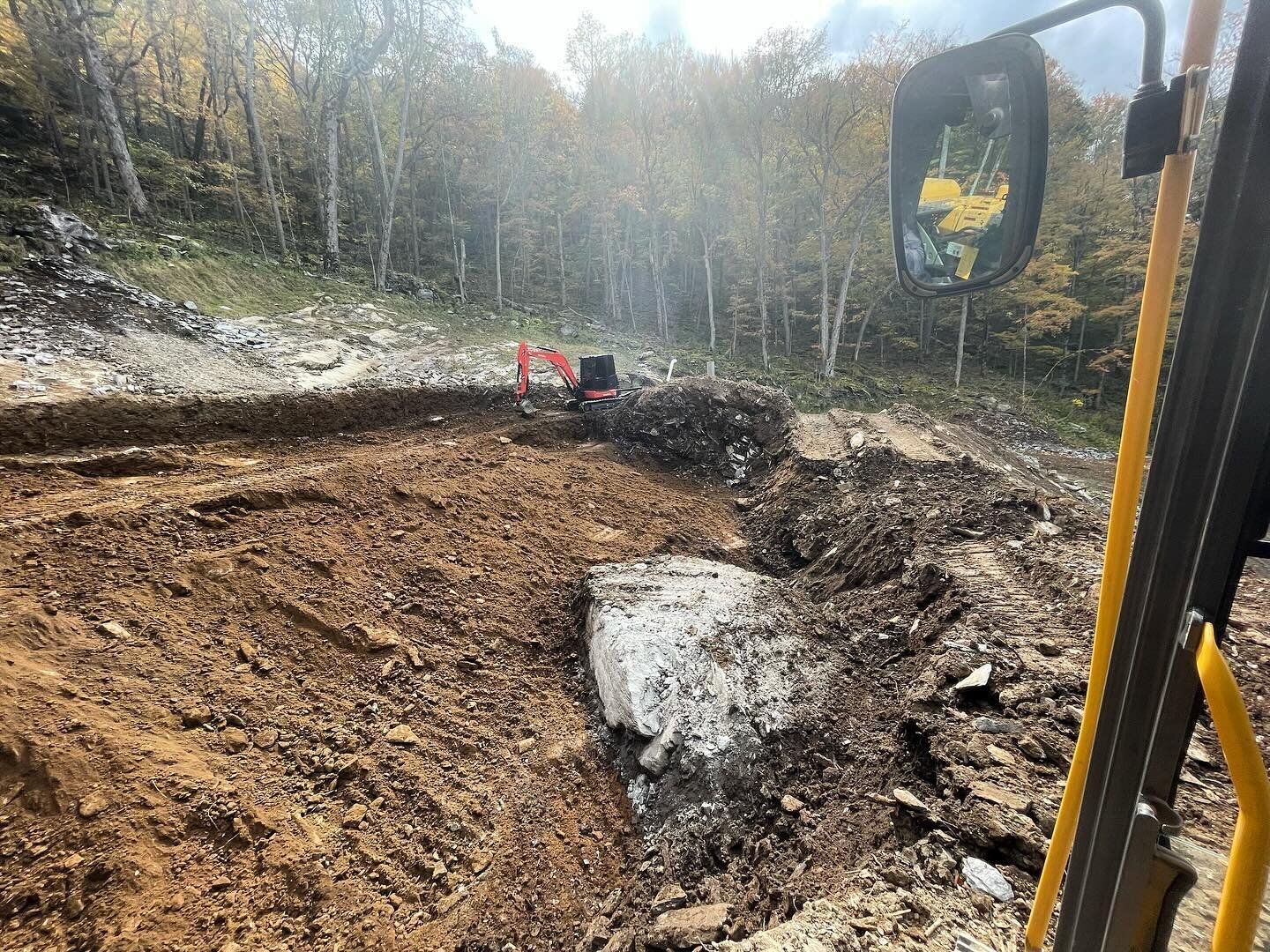The fun times of a simple basement dig in Boone..#boonenc #excavating