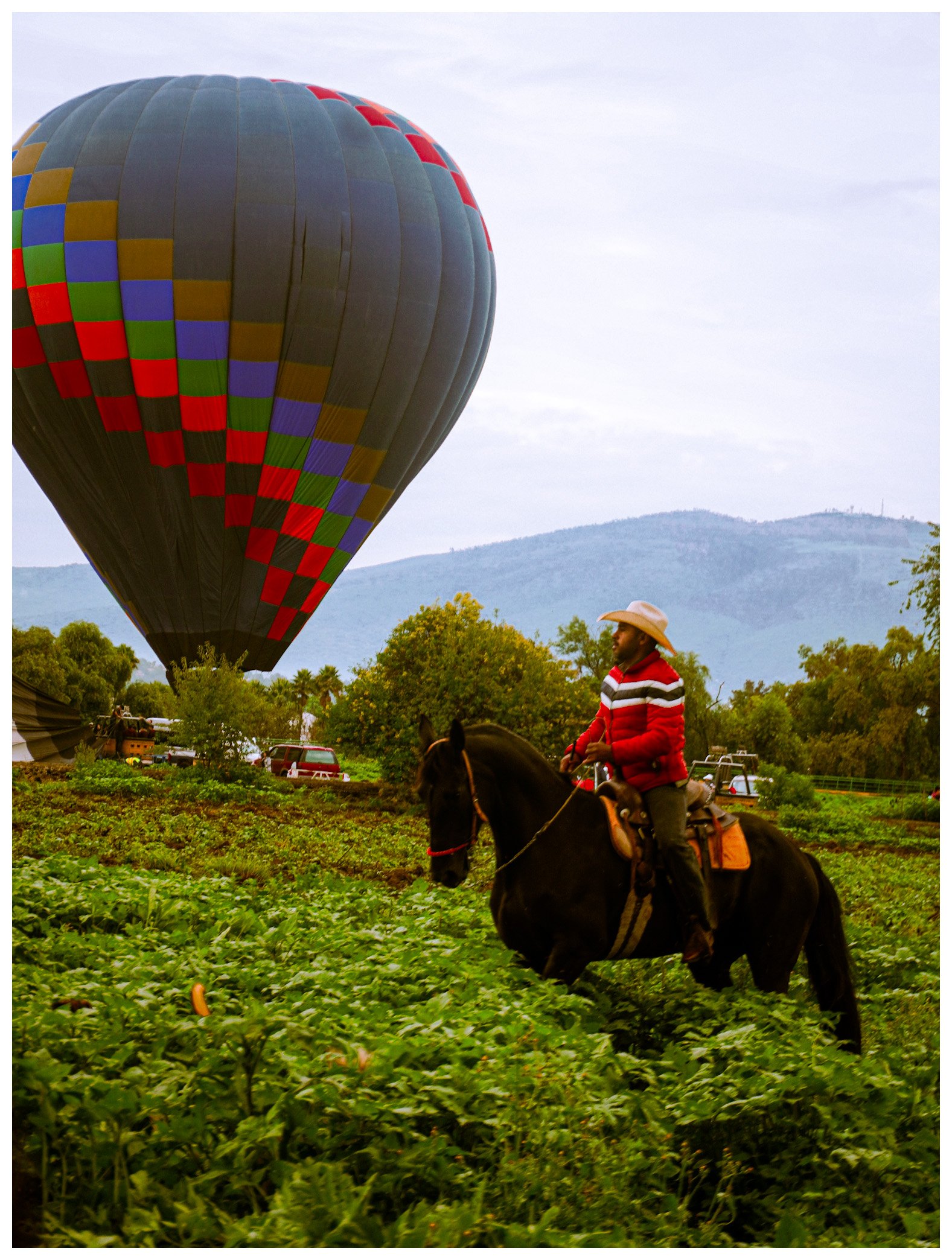 Hot Air Balloon in Mexico City