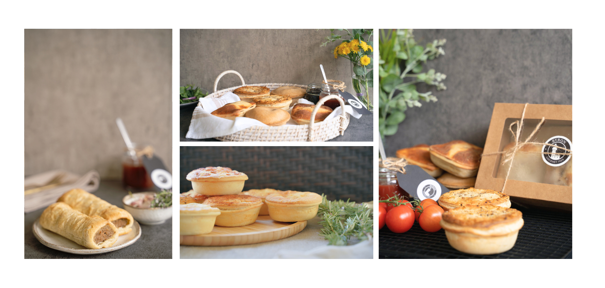 Quality Ingredients at Byron Gourmet Pies