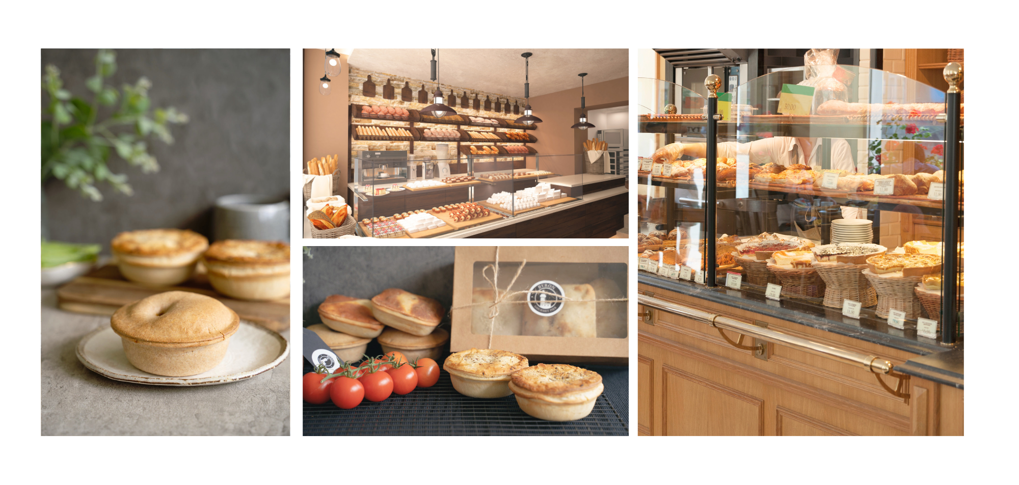 Byron gourmet pies retail store
