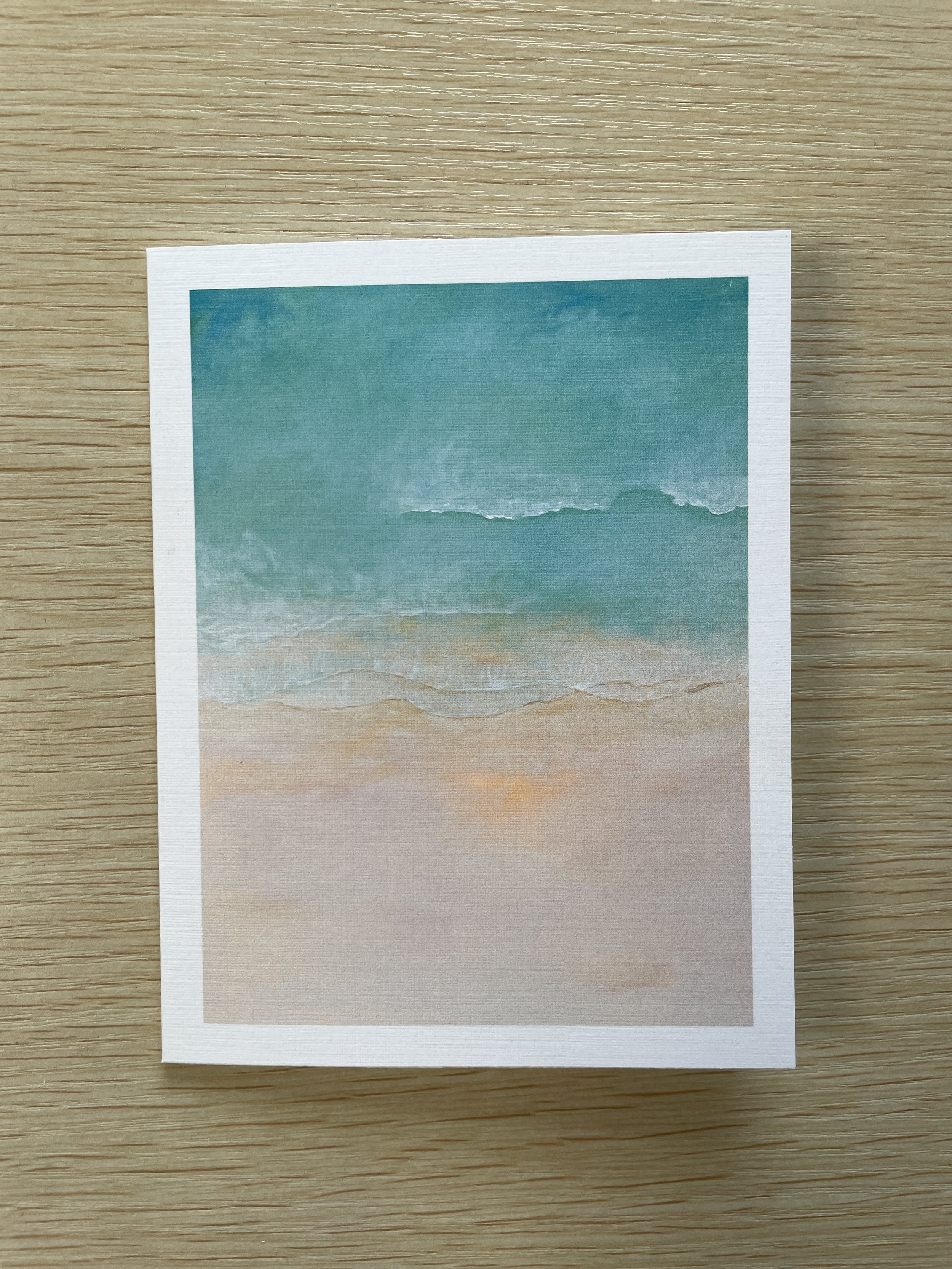 Sand and Sea Greeting Card