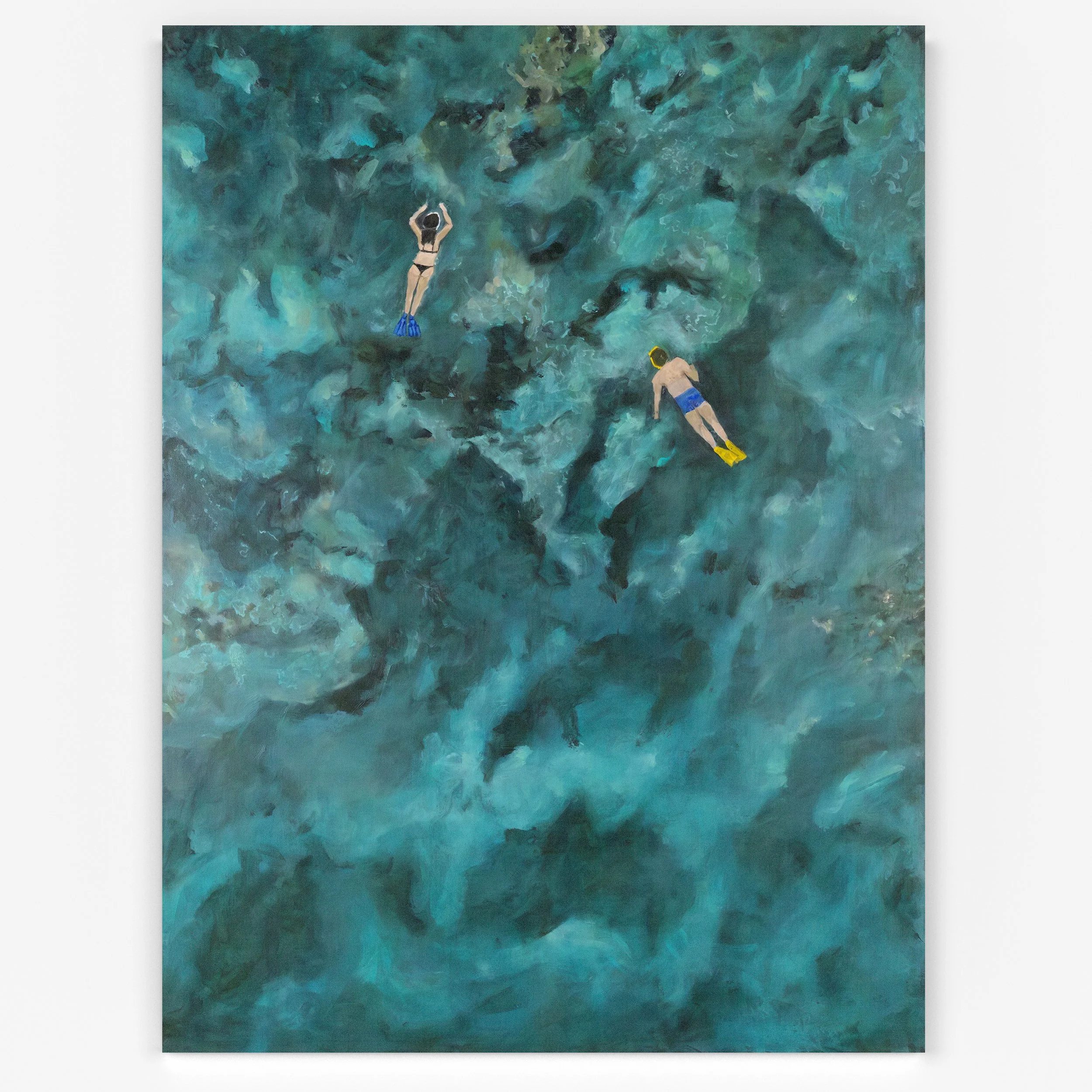 In Motion On The Ocean | 36"x48"