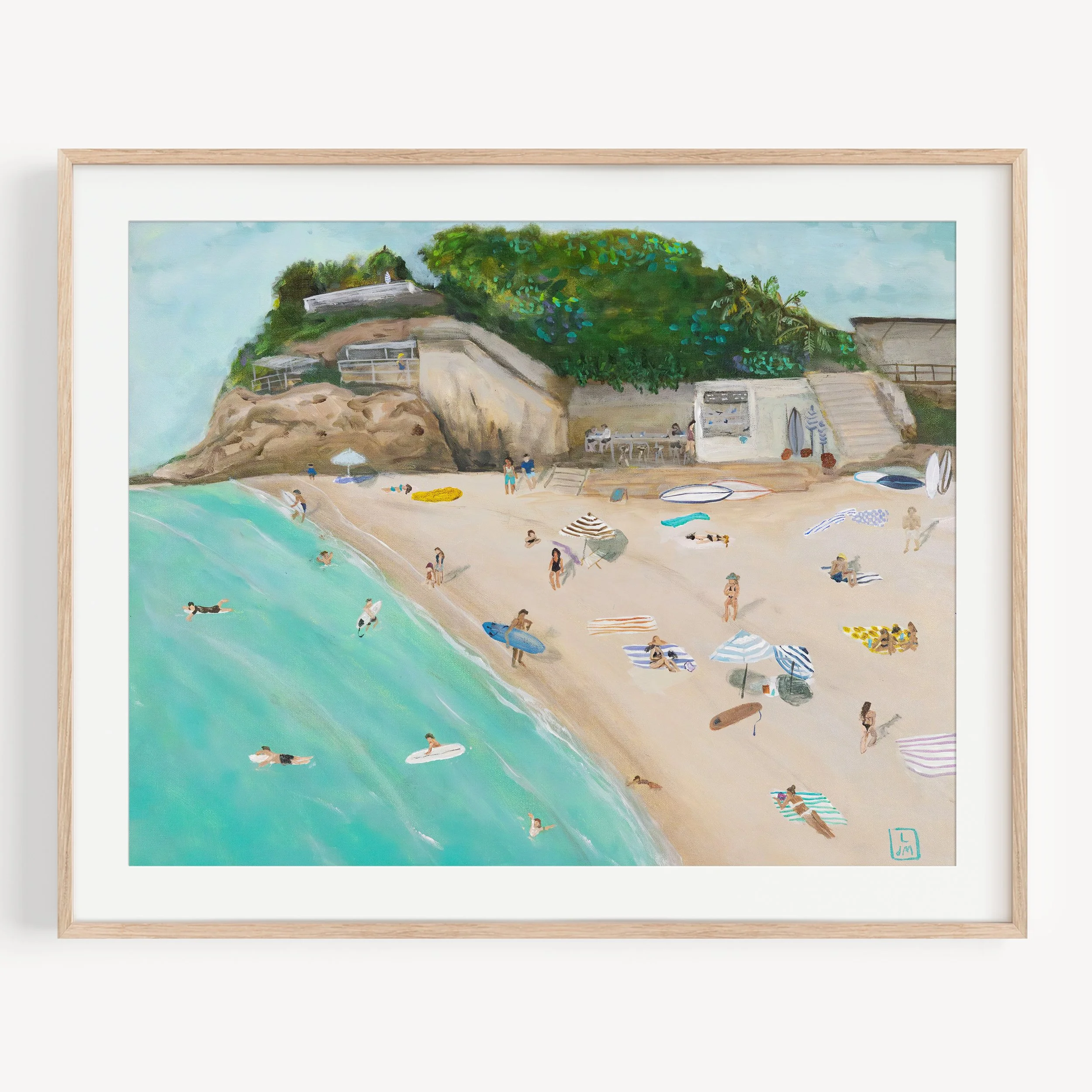 Coconut Beach Print