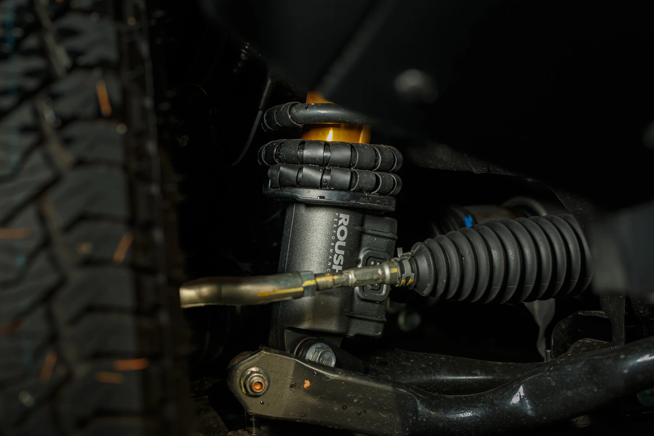 Ohlins Suspension Detail