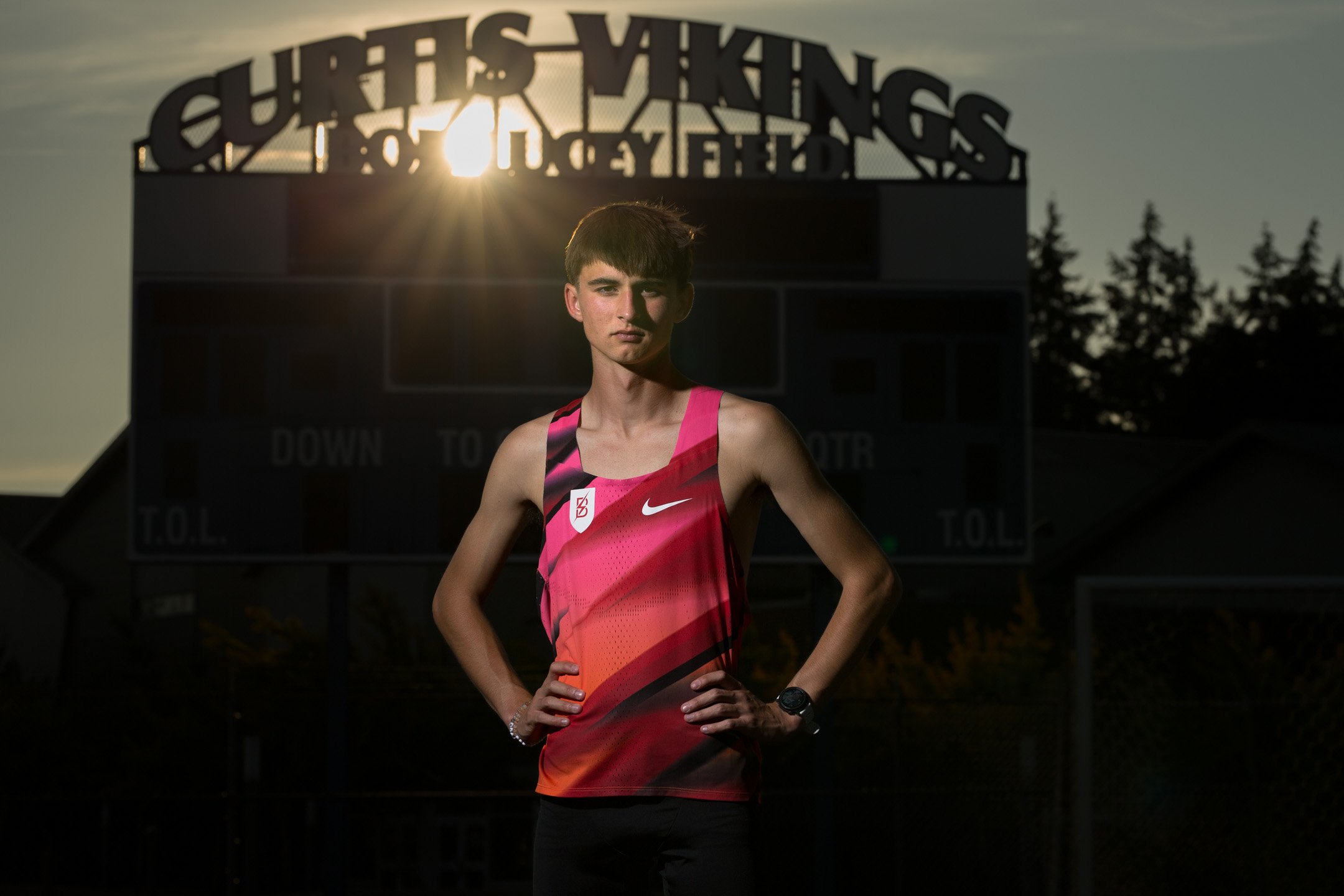 Razor Sharp: Asher Pepin's Senior Session
