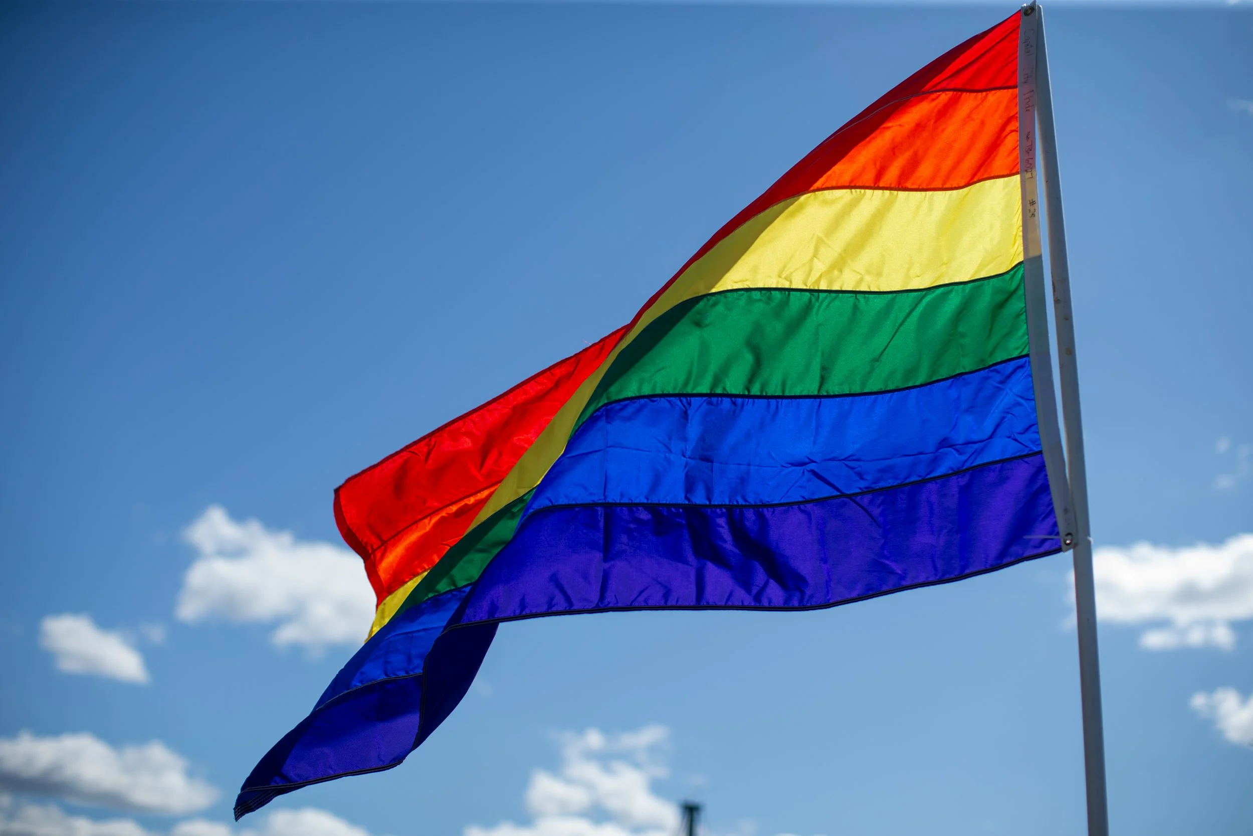 Pride Flag Olympia Photographer