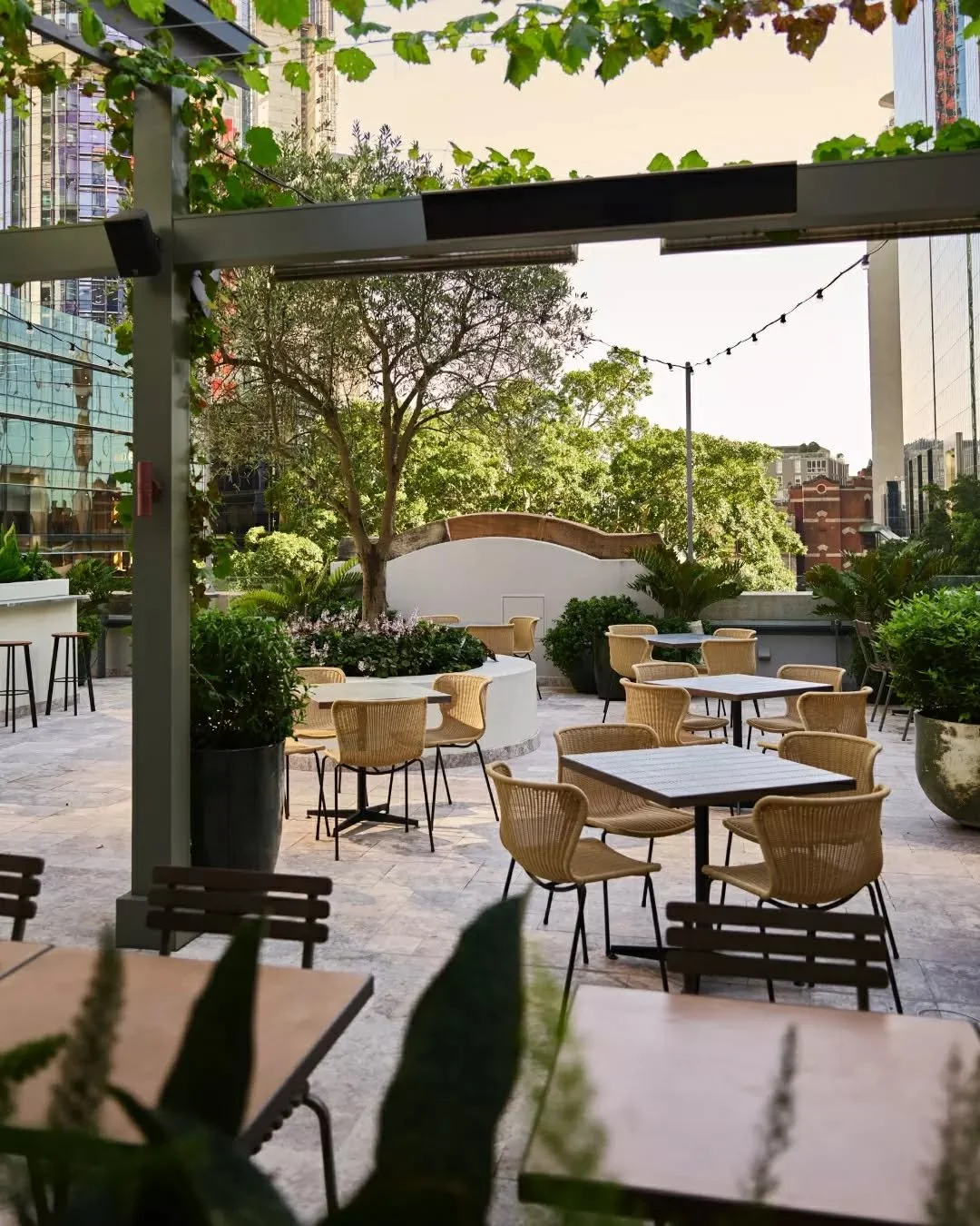 The hardest part of organising your work Christmas party? Choosing which of our four spaces you want to take over!

Here's a breakdown: 

📍 Rooftop
This unique space has lush gardens, oversized umbrellas, a Mediterranean-inspired snacks menu, and ex
