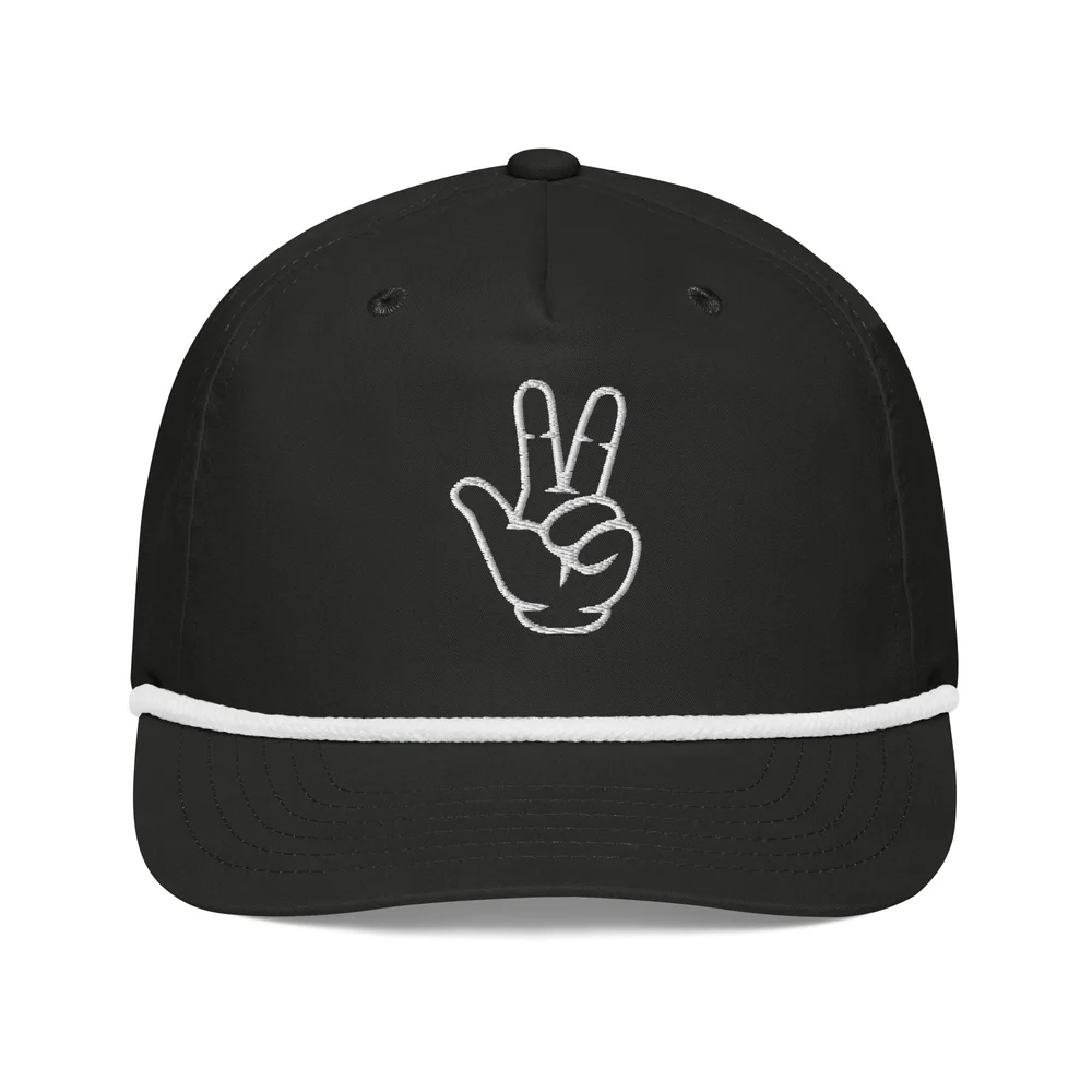 THREEE Rope Hat, front