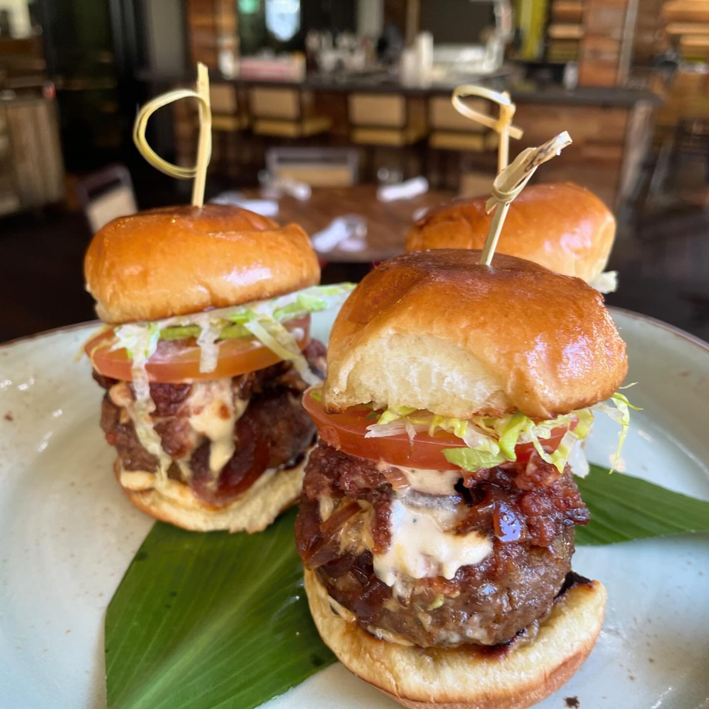 We still have our in restaurant dine event happening until Sunday, May 5! Visit various restaurants in the International Marketplace to find exclusive SPAM dishes only available until the end of the week! 
.
Featured here is the Hapa Burger from Eati