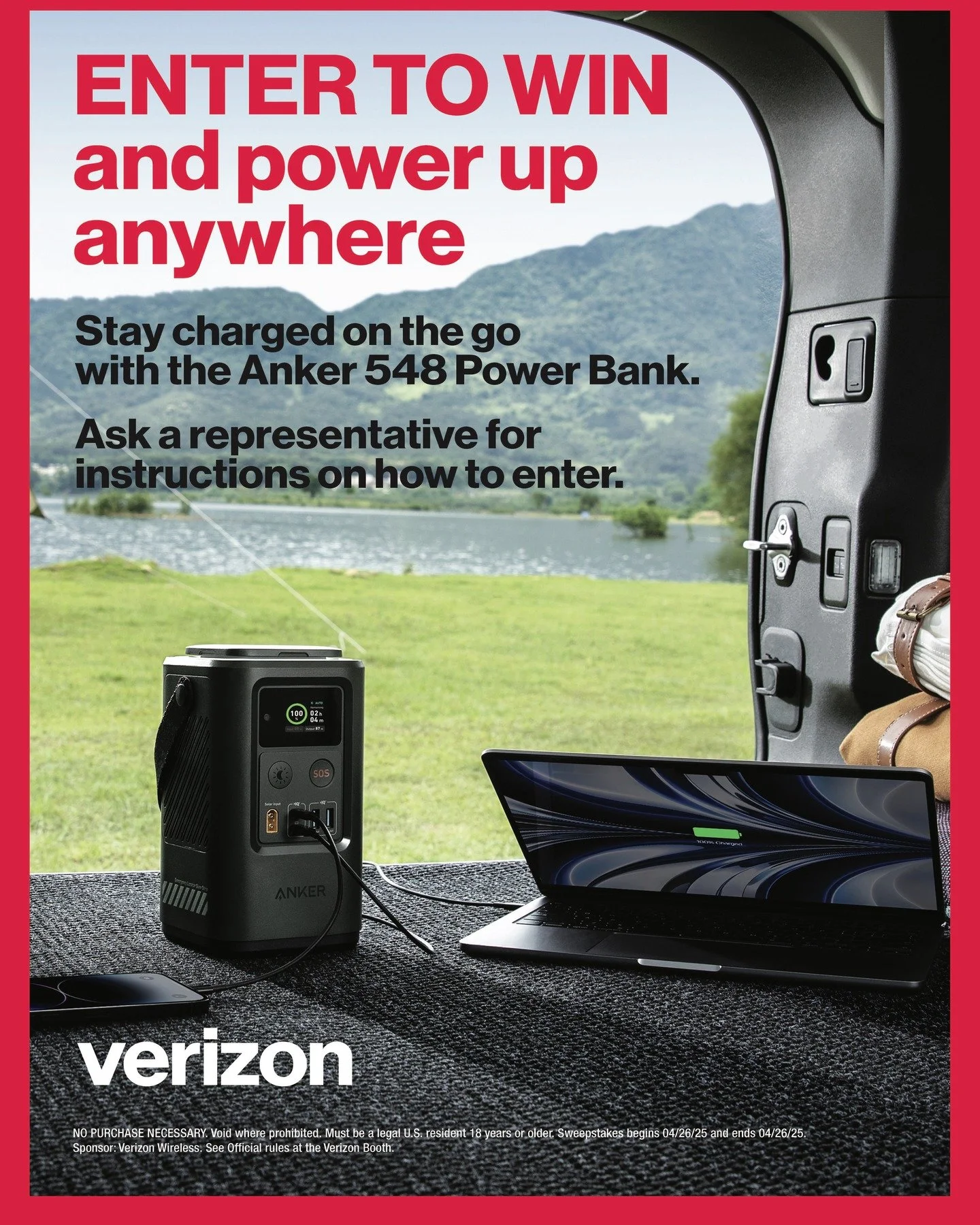 Visit our new power partner - VERIZON! Fronting the Hyatt Waikiki. Find free phone charging stations (because you'll need that after all the food and entertainment photos you will be taking). You can also win a prize! Enter to Win an Anker 548 Power 