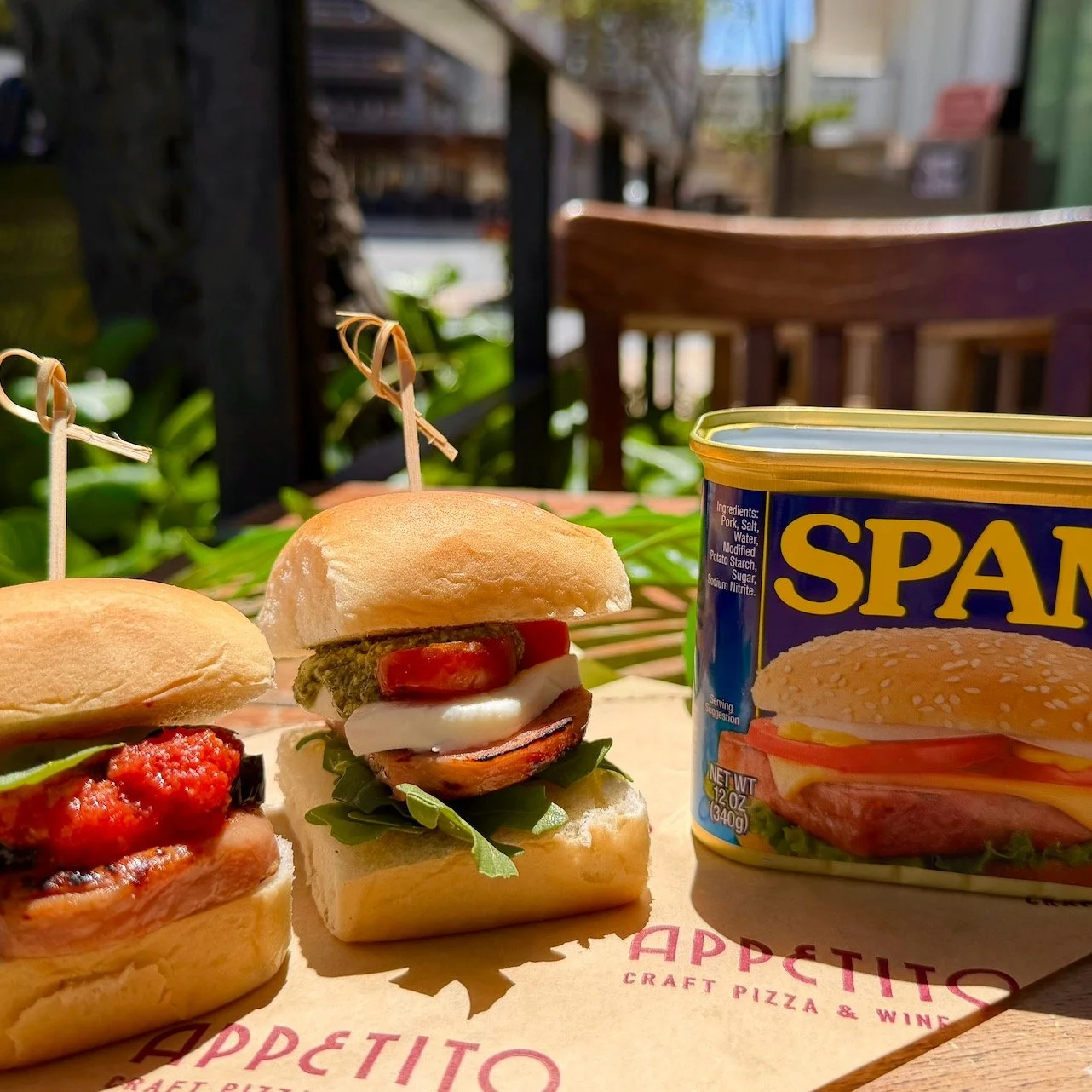 @appetitowaikiki will be serving a SPAM Caprese Slider and a SPAM Garlic Bread Eggplant Slider featuring @kingshawaiian. In partnership with Kings Hawaiian, we will debut in 2026 a SPAM Slider Area at the festival. They will have a booth as well for 