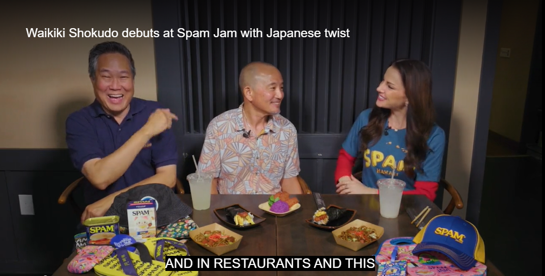 KHON2 - Waikiki Shokudo debuts at Spam Jam with Japanese twist