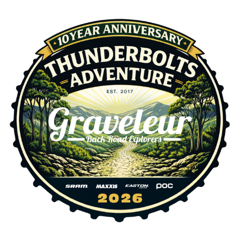 thunderbolts adventure 10th anniversary logo graveleur