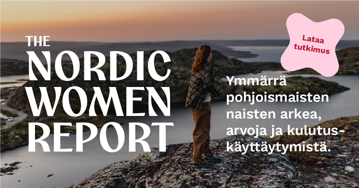 Nordic Women Report: Mitä pohjoismaiset naiset ajattelevat?