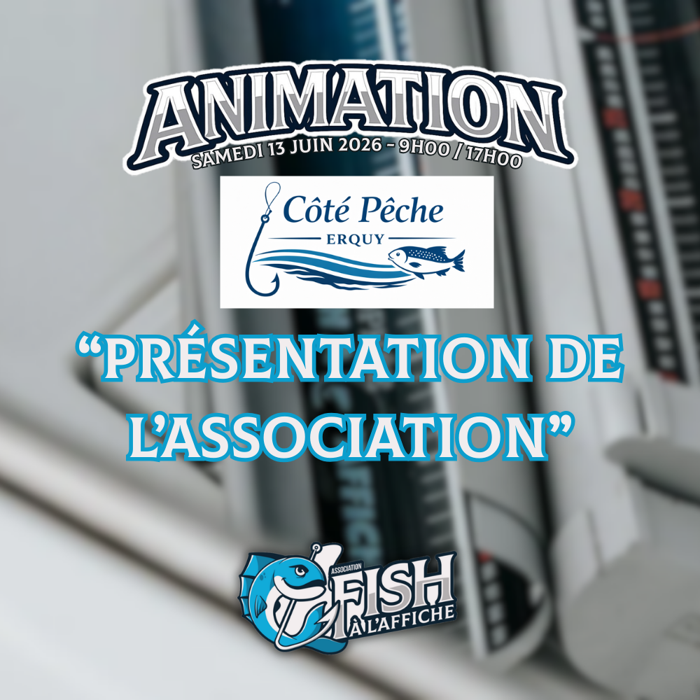 PRÉSENTATION DE L’ASSOCIATION | COTE PÊCHE ERQUY |