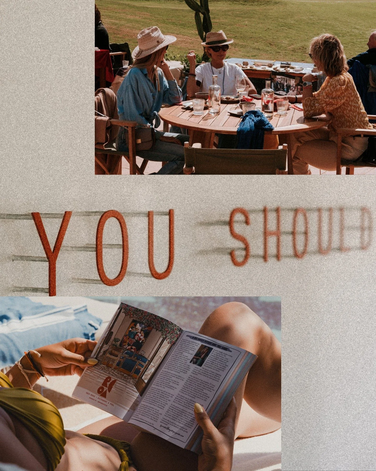 In the seventies, Roca House was the very first social house of Roca Llisa, a place where people gathered to celebrate and enjoy life.

Today, that tradition continues. A place for everyone to connect, to share, and to make memories.

From Thursday t