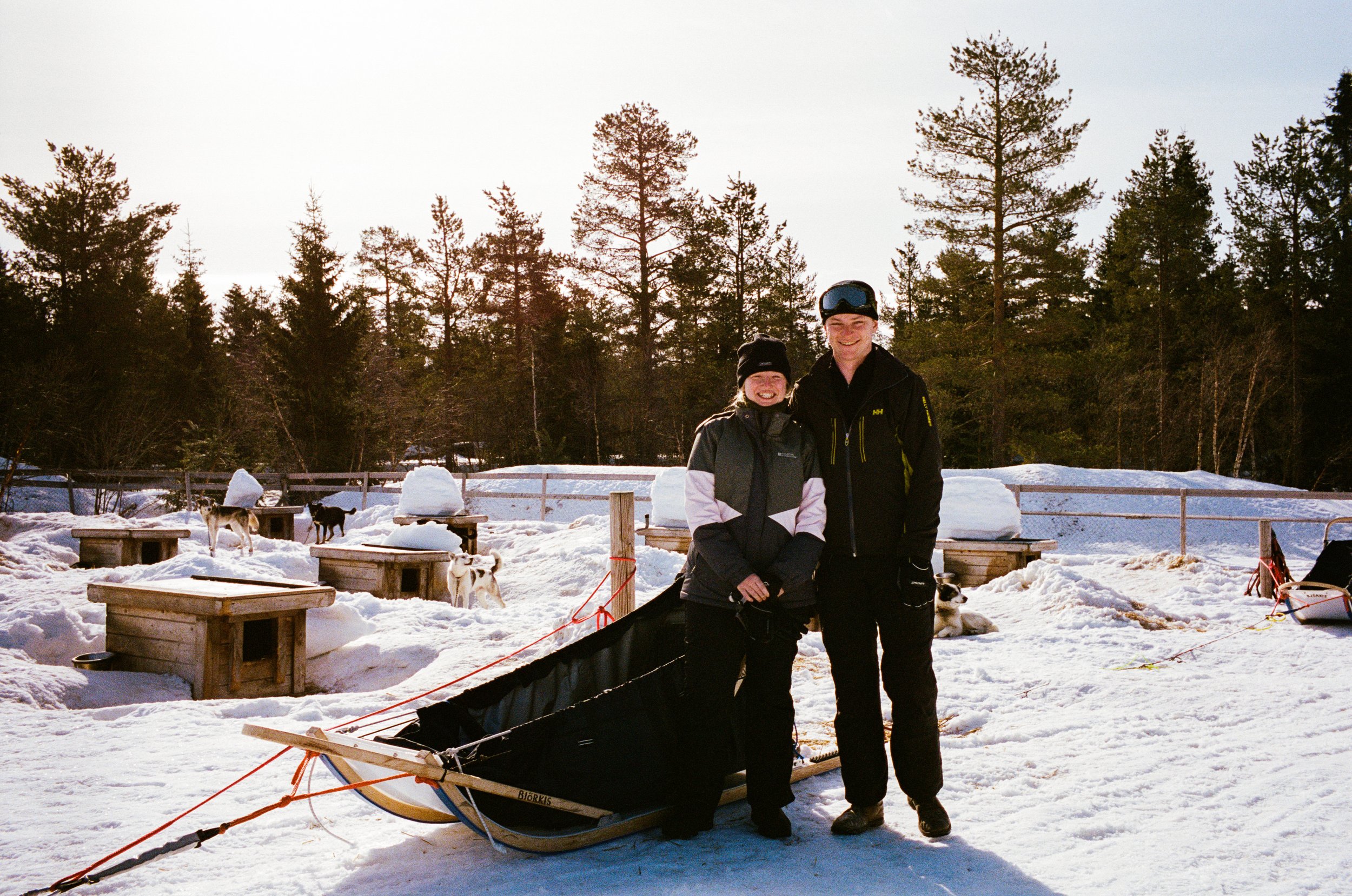 Andrew and Ellie in Norway
