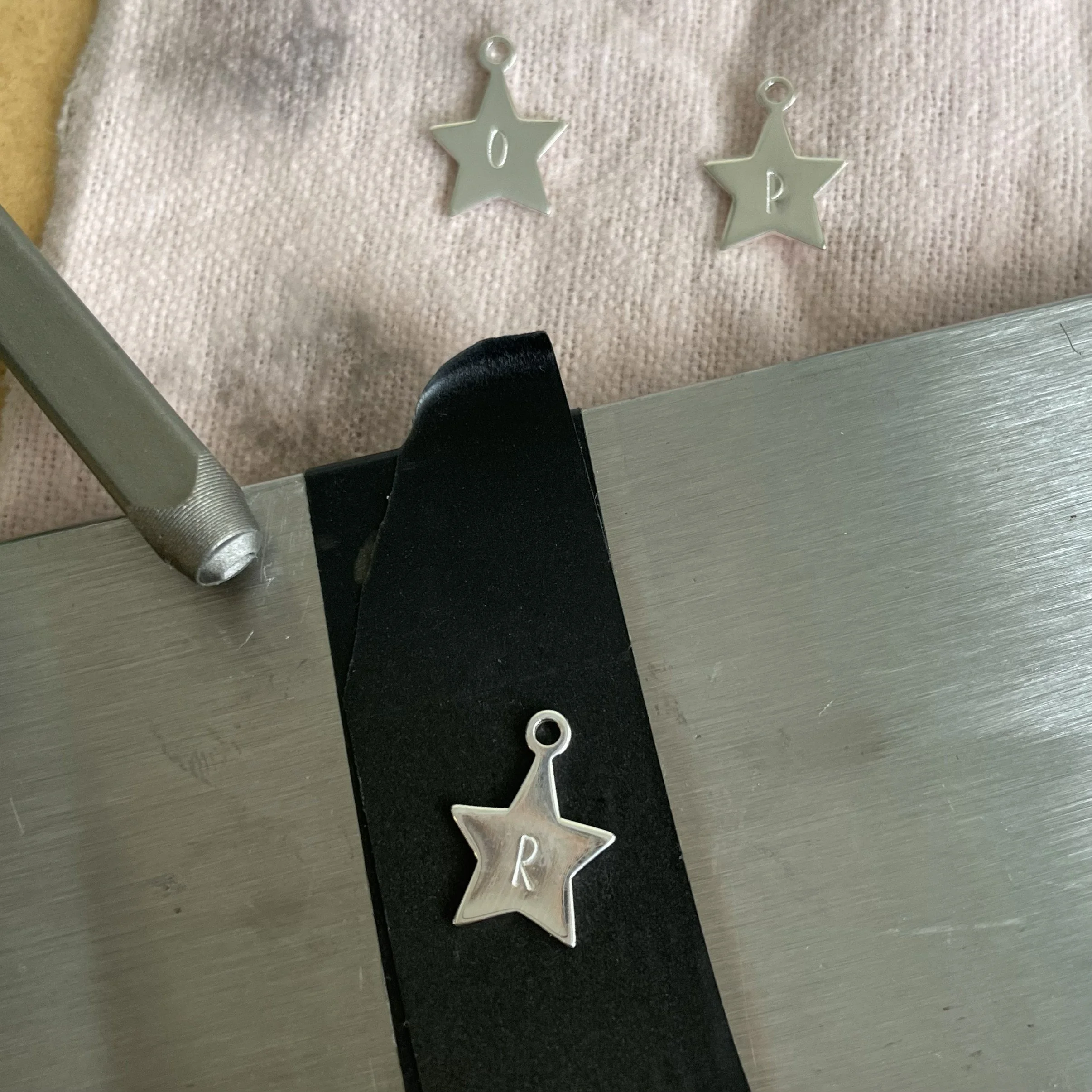 The Perfect Personalized Gift: Hand-Stamped Silver Charm Bracelets