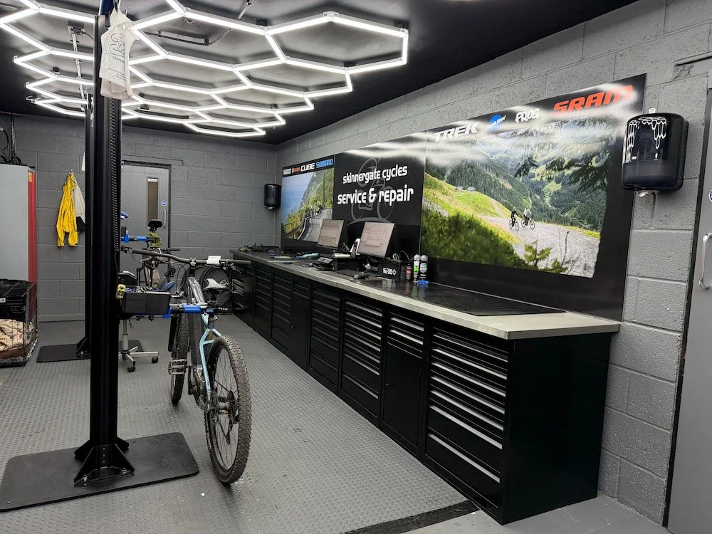 The Skinnergate Cycles workshop