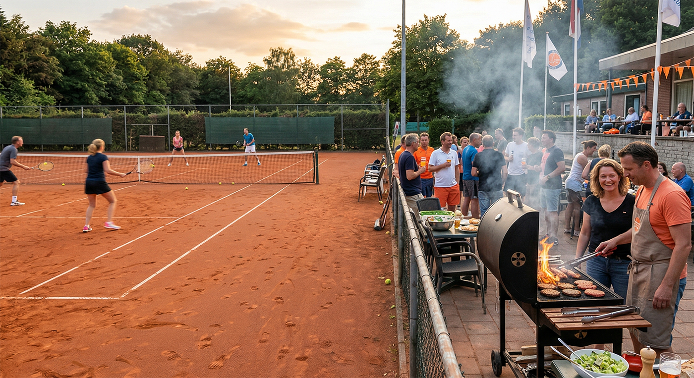 Einde competitie BBQ