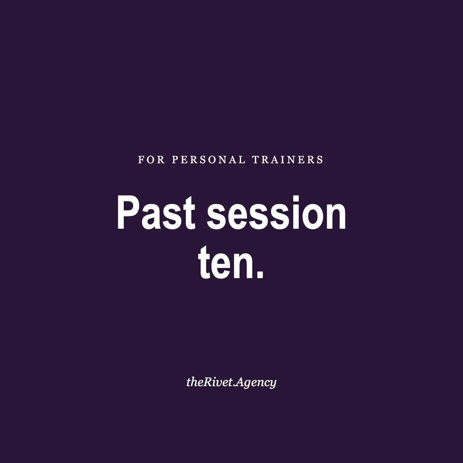 Renewing PT Packages: Keeping Clients Past Session Ten