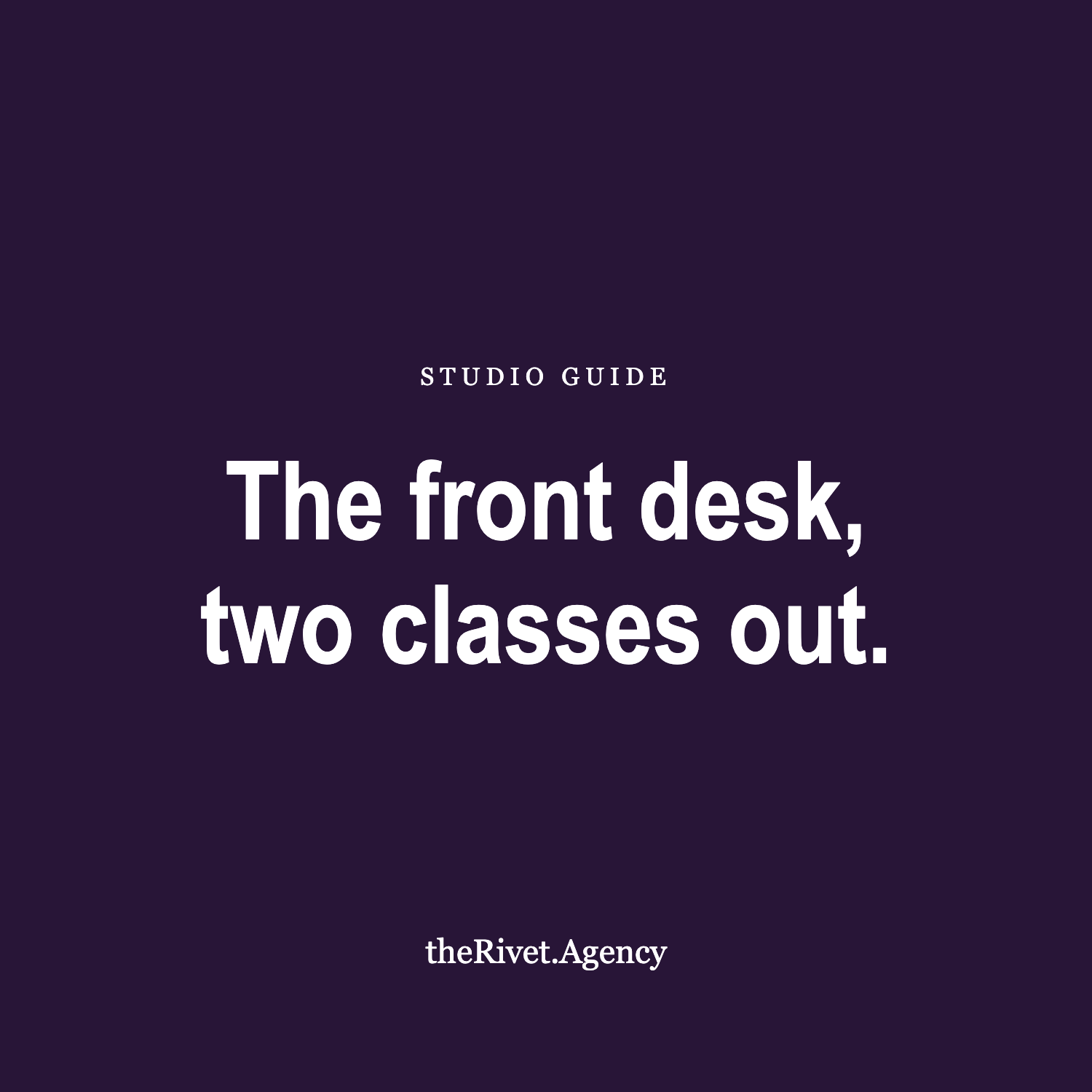 A Front-Desk Script for Expiring Class Packs