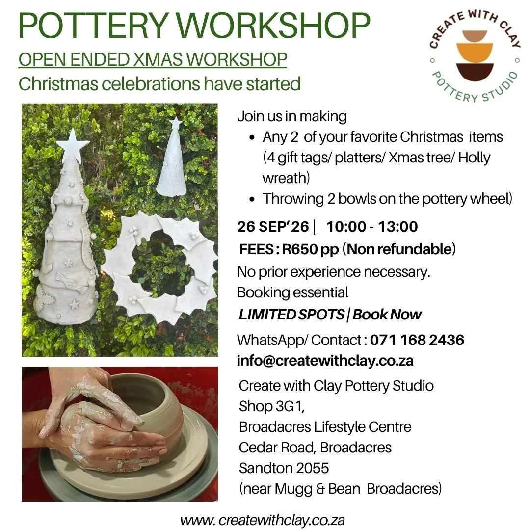Christmas Pottery WS