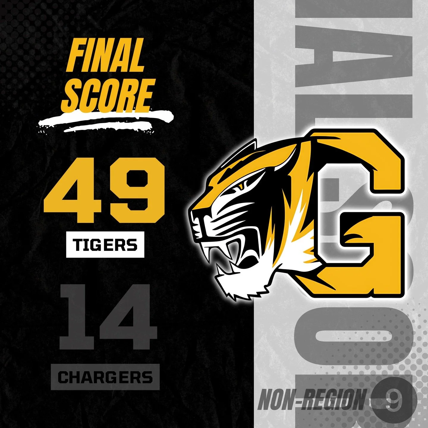 Sep 7, 2025 | 2:30 PM
Gilbert Tigers vs McClintock Chargers
Last 4 Meetings:
09/05/25 – W 49-14 (Home)
10/18/24 – L 7-47 (Away)
10/06/23 – L 7-34 (Home)
09/16/22 – W 31-14 (Home)
Game Recap:
Gilbert bounced back against McCl