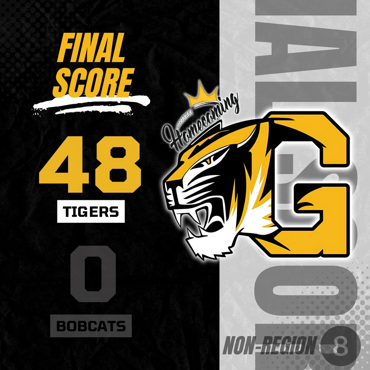 Gilbert Tigers dominate under the lights
Final Score: 48-0 vs Central Bobcats
The Tigers improve to 3-0 on the season. Next stop: Notre Dame Prep on September 19.
#chooseelite #tigerfootball #gilbertaz