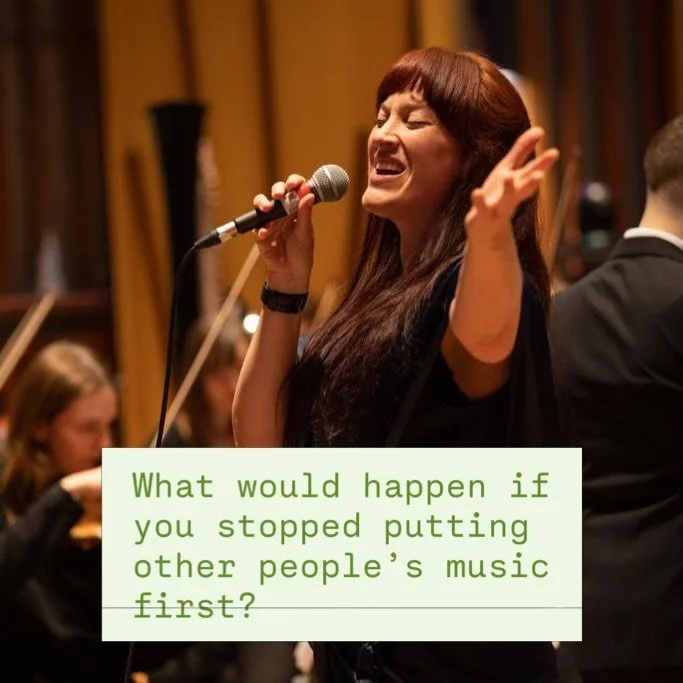 🌱How do you think it would feel to finally play your own music?

Thrilling &middot; Terrifying
Exciting &middot; Courageous
Privileged &middot; Audacious
Wholesome &middot; Authentic

✨For me it&rsquo;s a rotating combination of the above 🥲
Maybe s