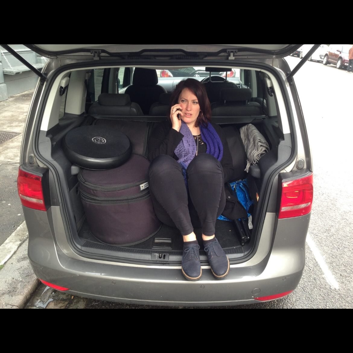 I didn&rsquo;t plan this life 🌱
(April 2016😱)

Jazz, music business, car office, tour lolz 

#creativelife #indieartistmusic #singersongwriter #jazzmusician