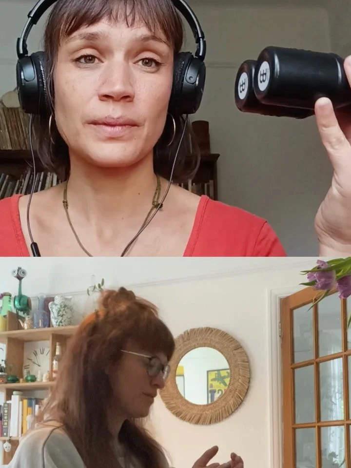 🌱 A fun little pan-continental music game for you today! Mishka&rsquo;s song &amp; time keeping perfection, &amp; my harmonic variations on a theme :) Buenos Aires X London 🌱💜

#singersongwritersofinstagram #percussion #jazzharmony #musicalcollabo