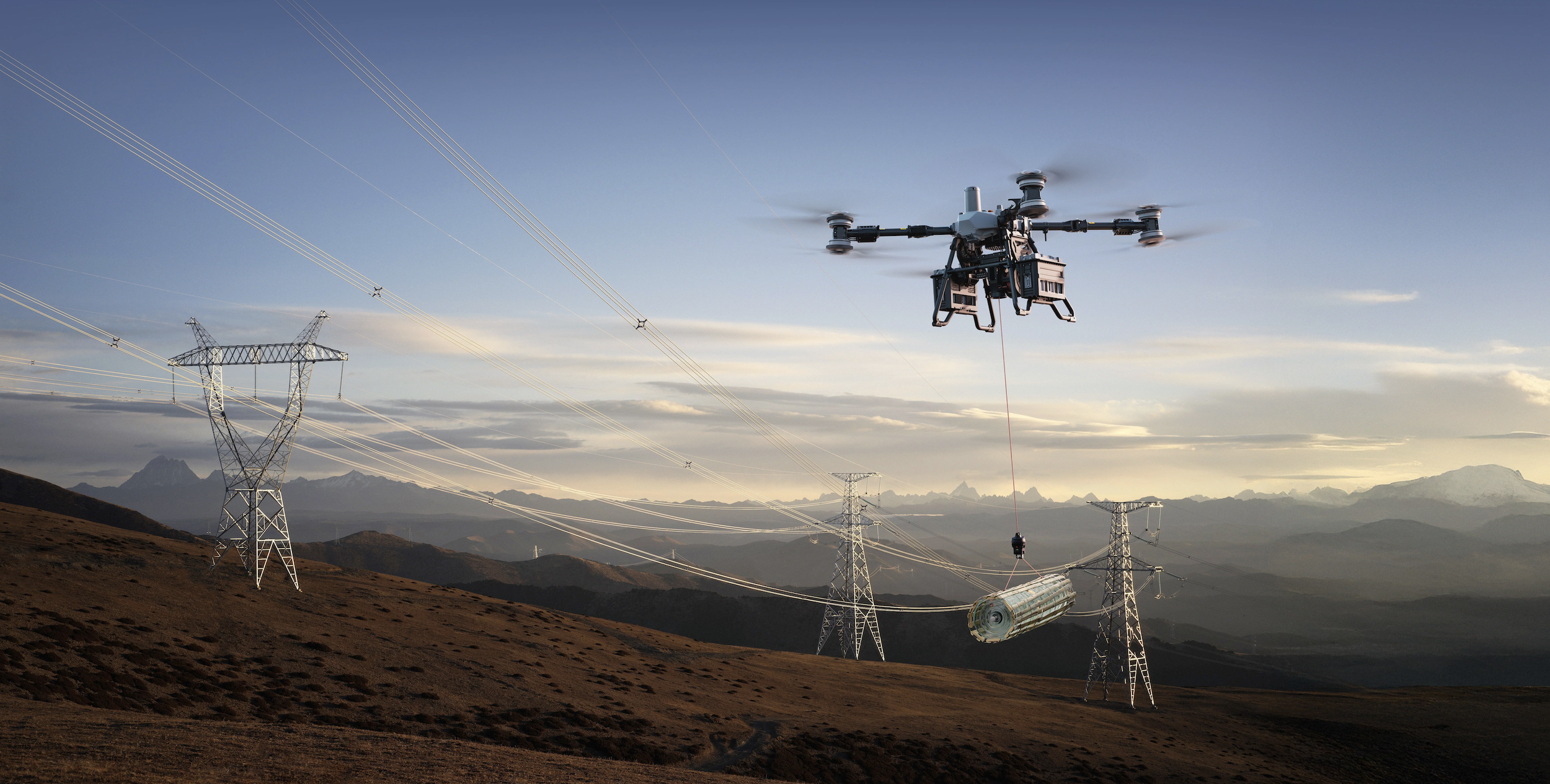 What can heavy lift drones be used for?