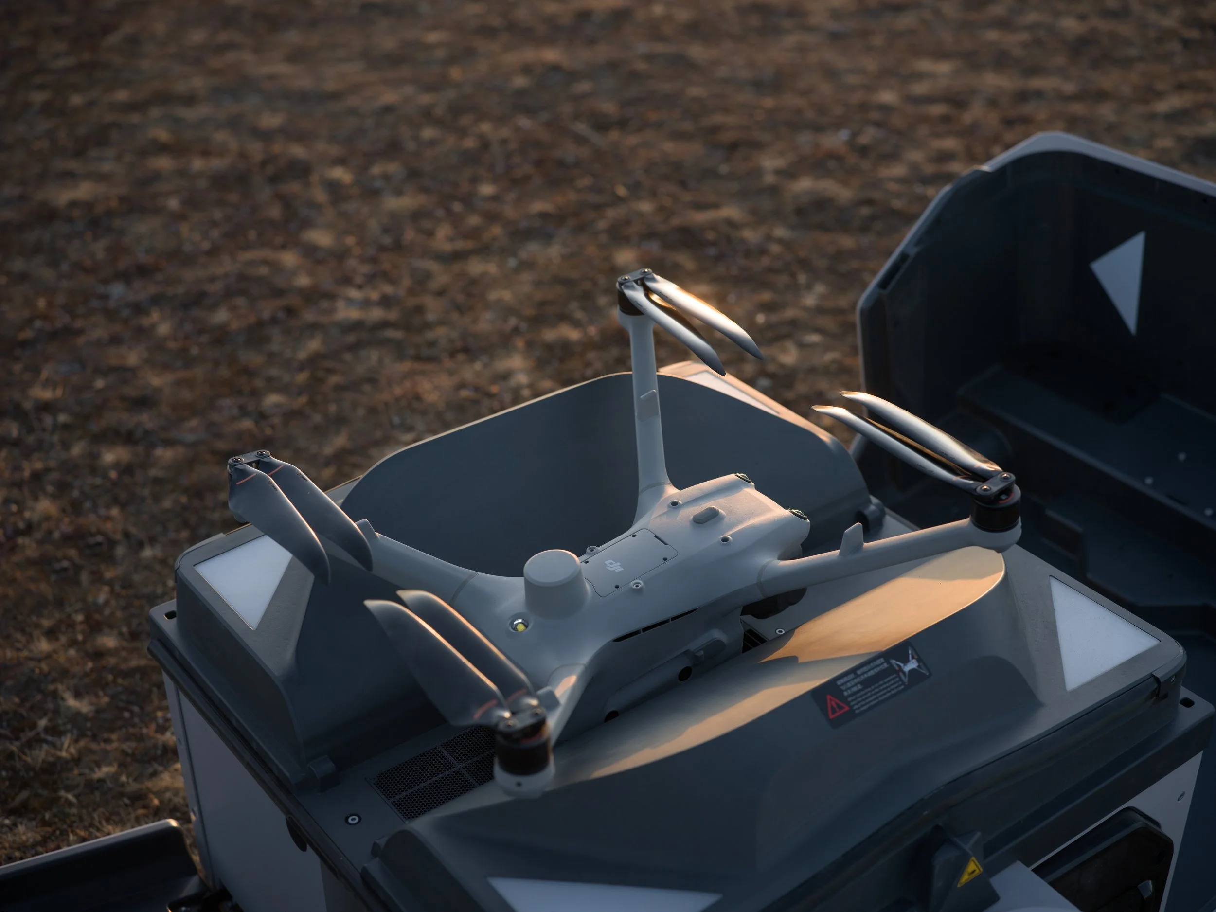 How can drones support remote site monitoring?