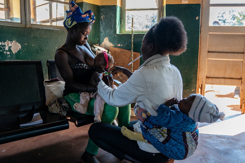 Malnutrition screening by MSF in Angola