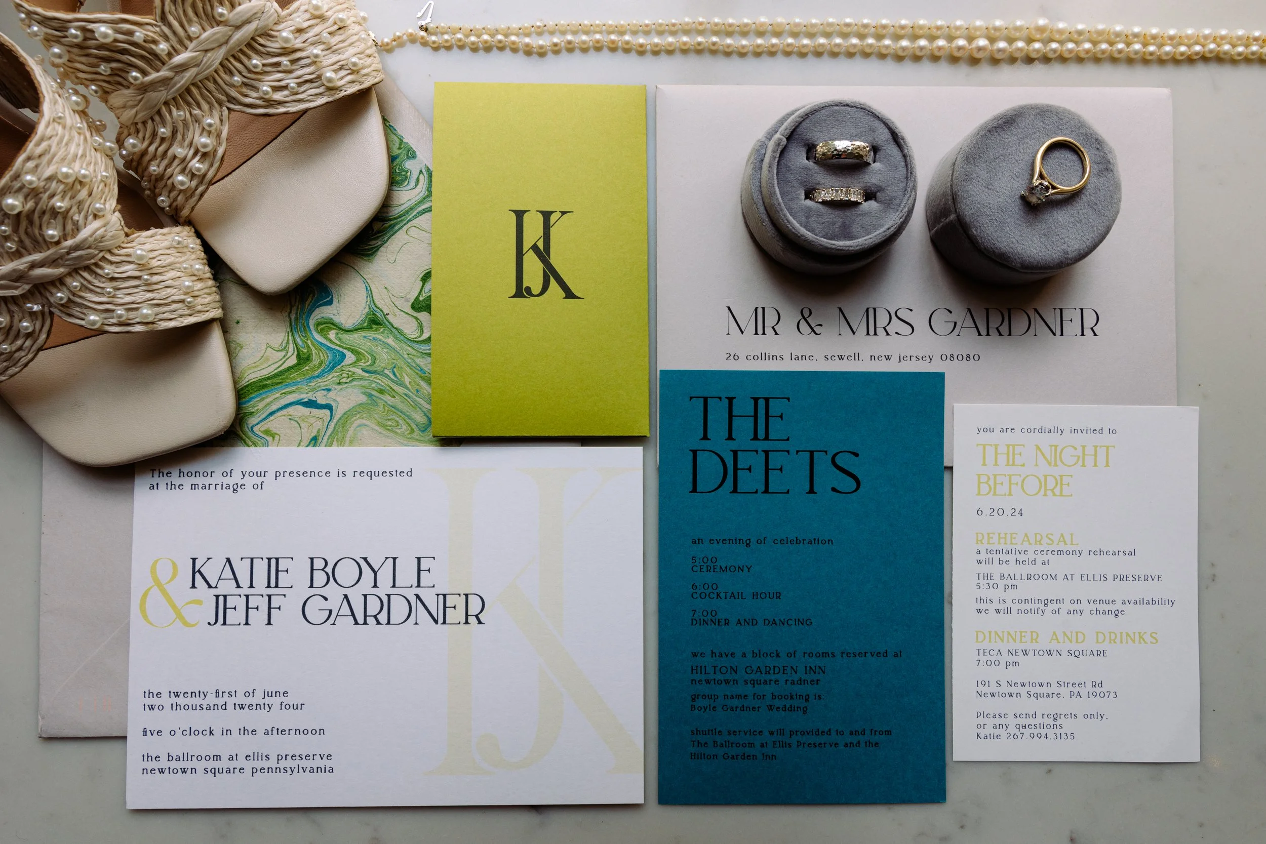 Katie & Jeff's Invites