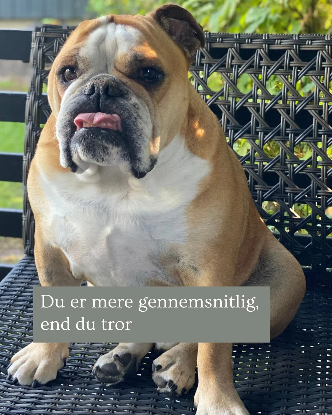 Du tror, du er unik. Men du er lige pr&aelig;cis, som du skal v&aelig;re 🧡